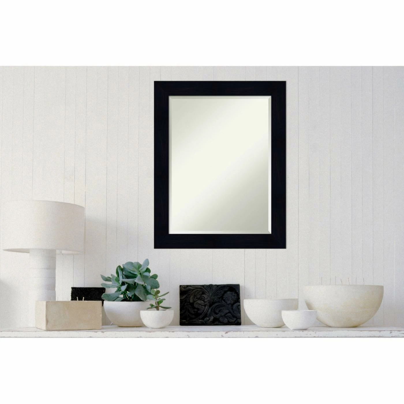 Best Pirce 🛒 Amanti Art Shiplap Decorative Wall Mirror 😍 - Image 4