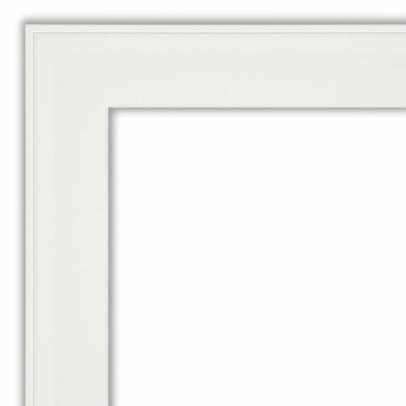 Brand new π Amanti Art Vanity White Narrow Framed Bathroom Vanity Mirror π - Image 4