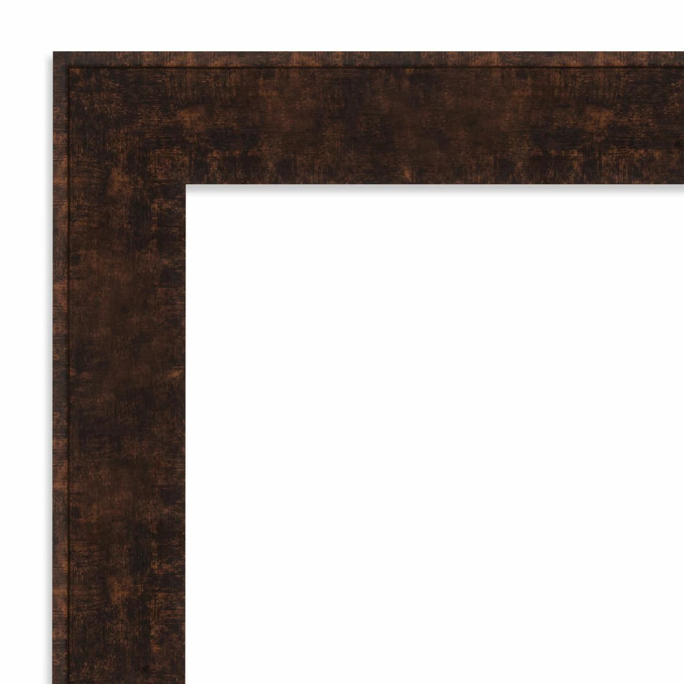 Budget β¨ Amanti Art William Mottled Bronze Framed Non-Beveled Bathroom Vanity Wall Mirror - 22 X 28 In βοΈ - Image 4