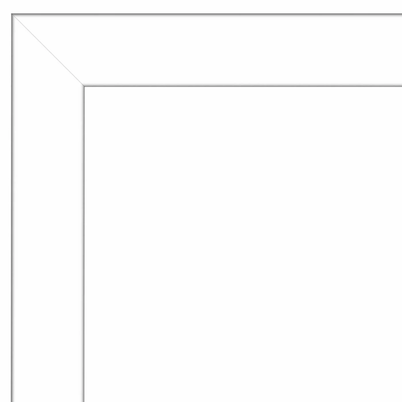 Top 10 𧨠Amanti Art Wedge White Framed Non-Beveled Bathroom Vanity Wall Mirror - 22 X 28 In π - Image 4