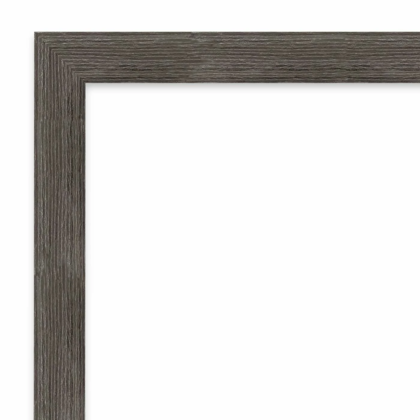 Best reviews of ๐งจ Amanti Art Pinstripe Lead Grey Wood Framed Non-Beveled Bathroom Vanity Wall Mirror - 20.5 X 26.5 In ๐ - Image 4