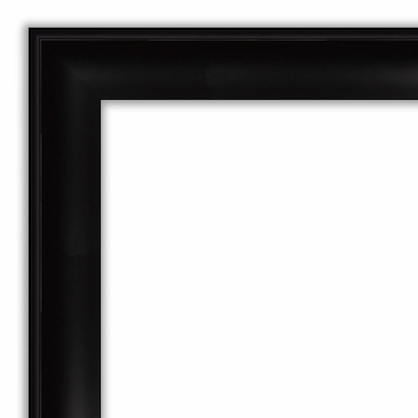 Cheapest ๐งจ Amanti Art Grand Black Narrow Framed Non-Beveled Bathroom Vanity Wall Mirror - 22 X 28 In ๐ - Image 4