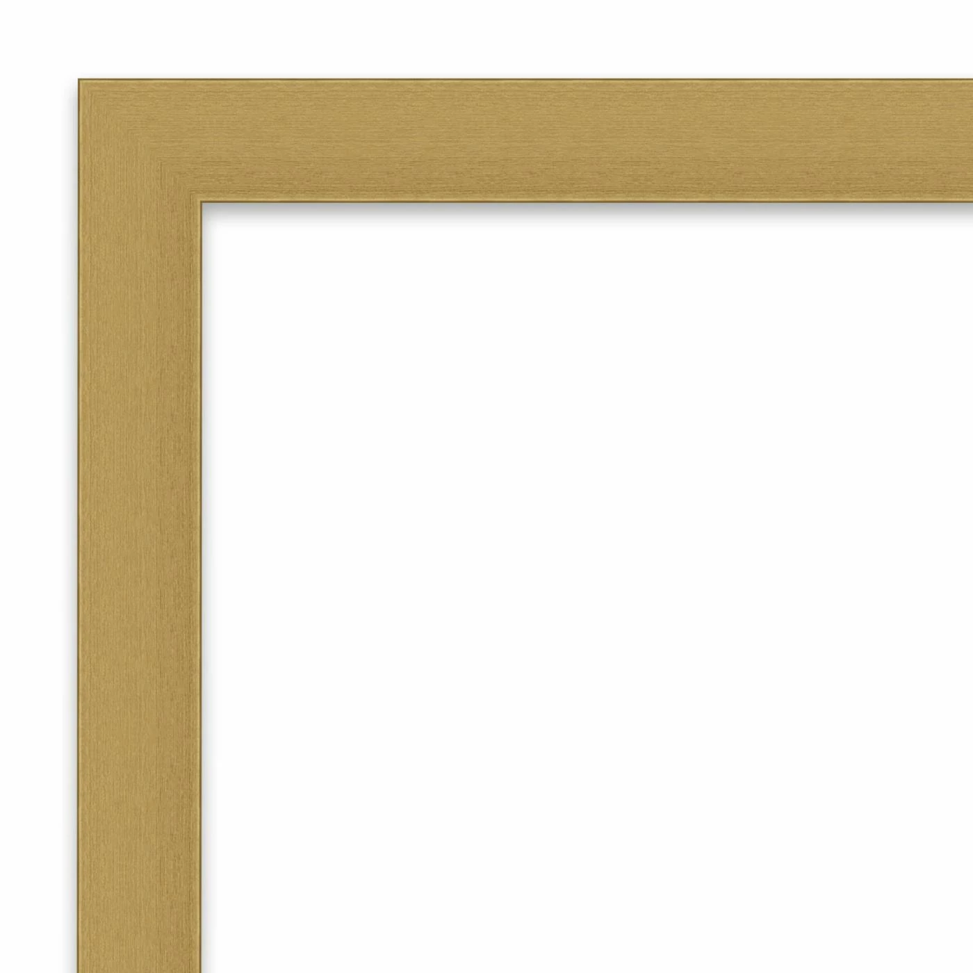 Best Sale ๐ Amanti Art Grace Brushed Gold Framed Non-Beveled Bathroom Vanity Wall Mirror - 21.5 X 27.5 In โ๏ธ - Image 4