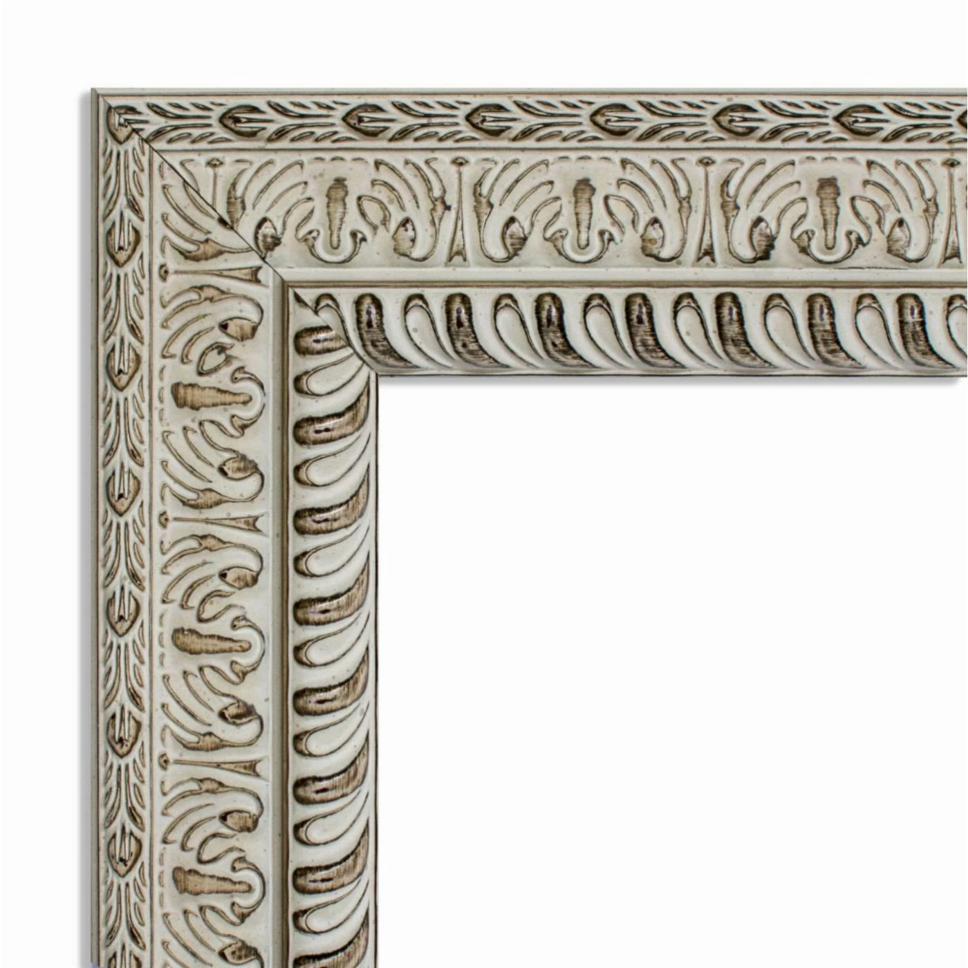 Wholesale β¨ Amanti Art Fair Baroque Cream Wood Framed Non-Beveled Bathroom Vanity Wall Mirror - 23.5 X 29.5 In π₯ - Image 4