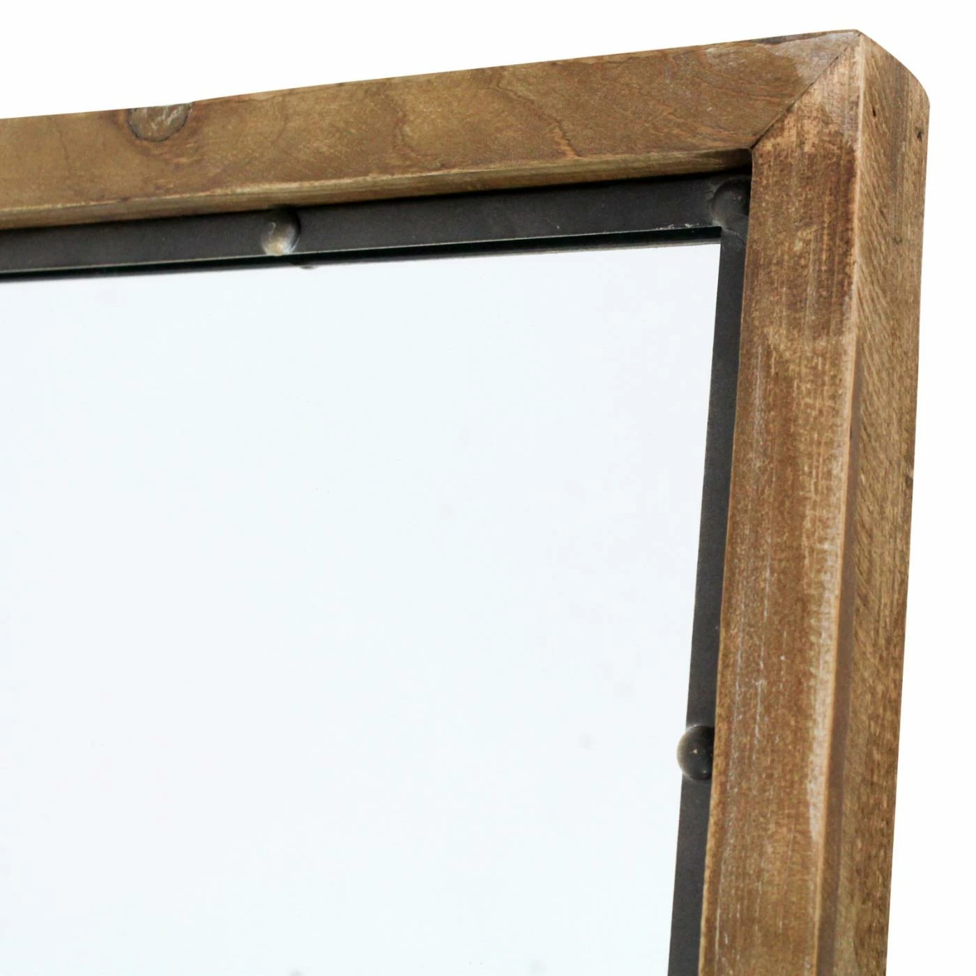Discount ๐คฉ Aspire Home Accents Marlon Rustic Wood Wall Mirror - 21W X 34H In. โ๏ธ - Image 4