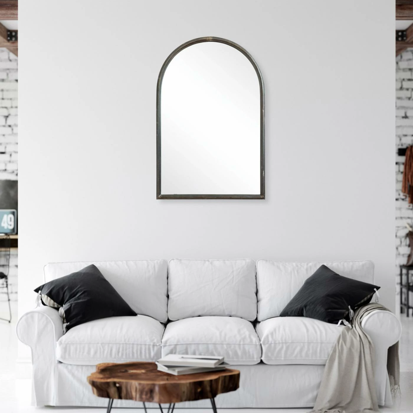 Best reviews of βοΈ 3R Studios Arched Wall Mirror - 24W X 36H In. π - Image 4