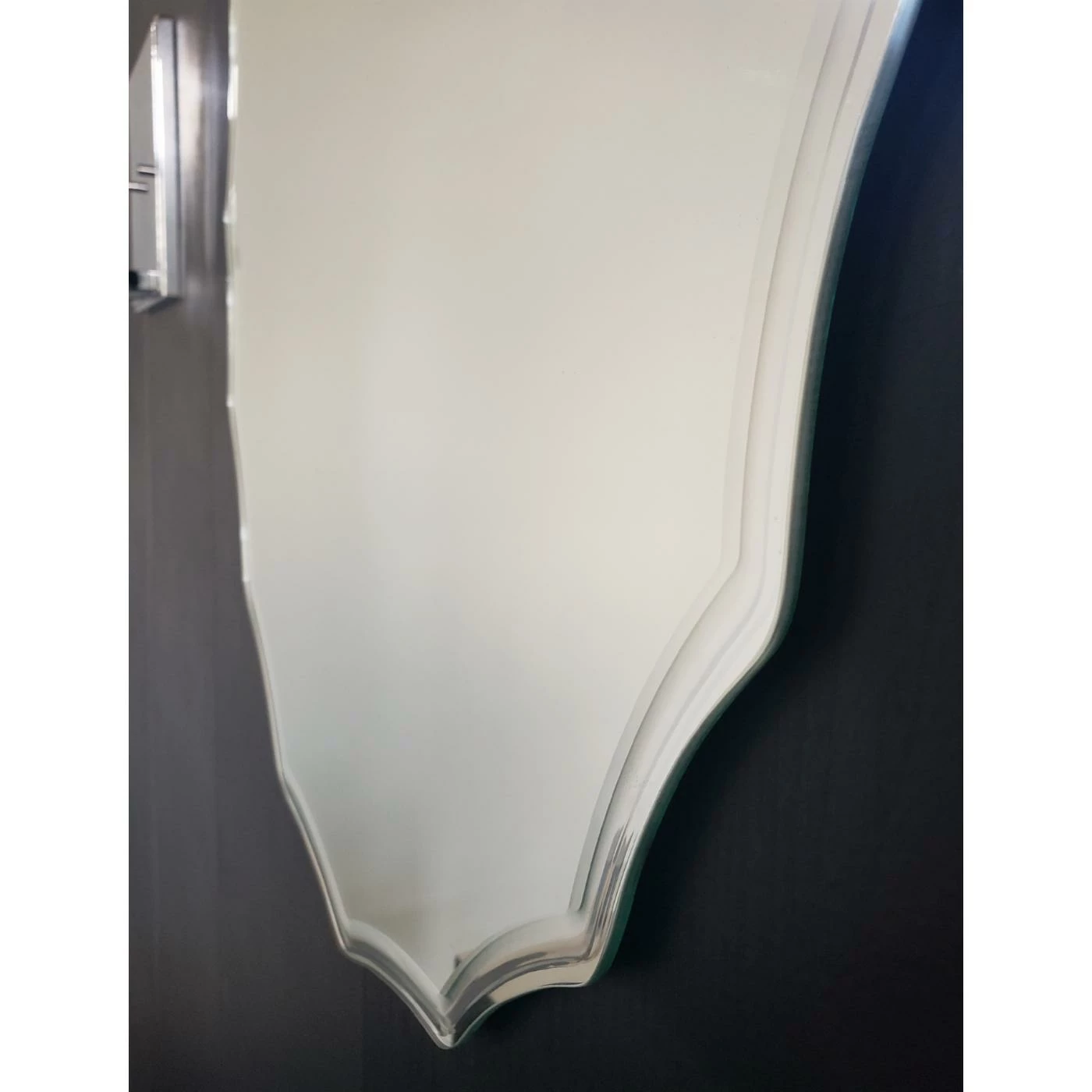 New ๐ Frameless Mirrors Decor Wonderland Ridge Round Frameless Wall Mirror 27.5 In. โจ - Image 4