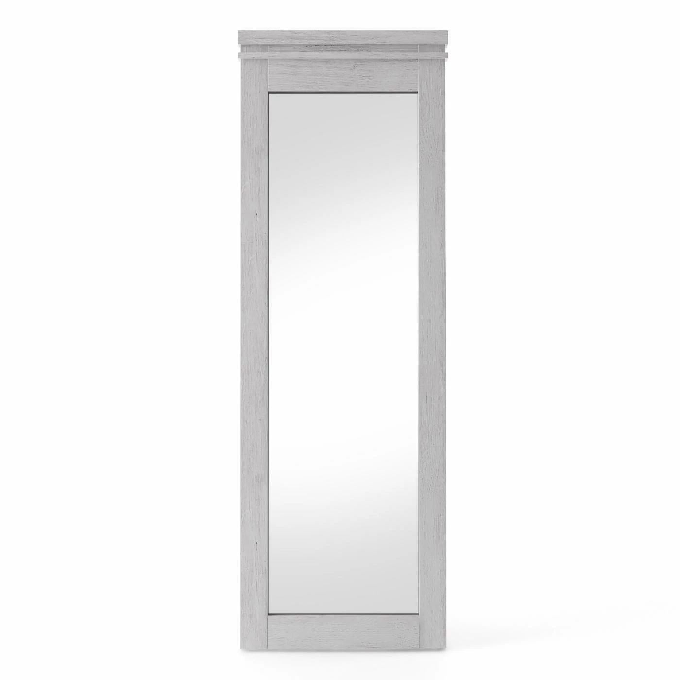 Brand new ๐งจ Floor & Leaning Furniture Of America Telnam Standing Floor Mirror - 21.5W X 60.7H In. - Rustic Black ๐งจ - Image 4