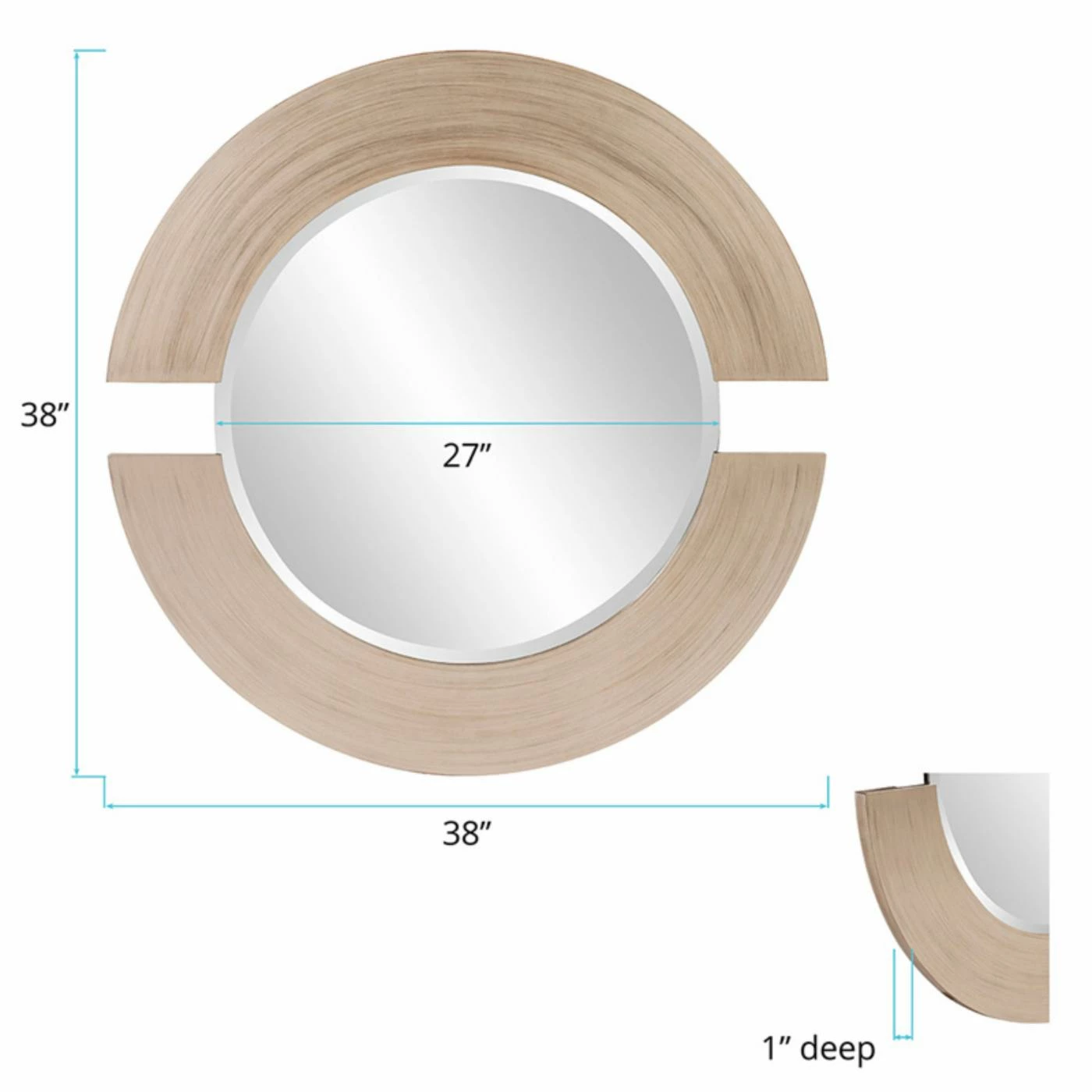 Promo ๐ฅ Wall Elizabeth Austin Orbit Mirror ๐งจ - Image 4