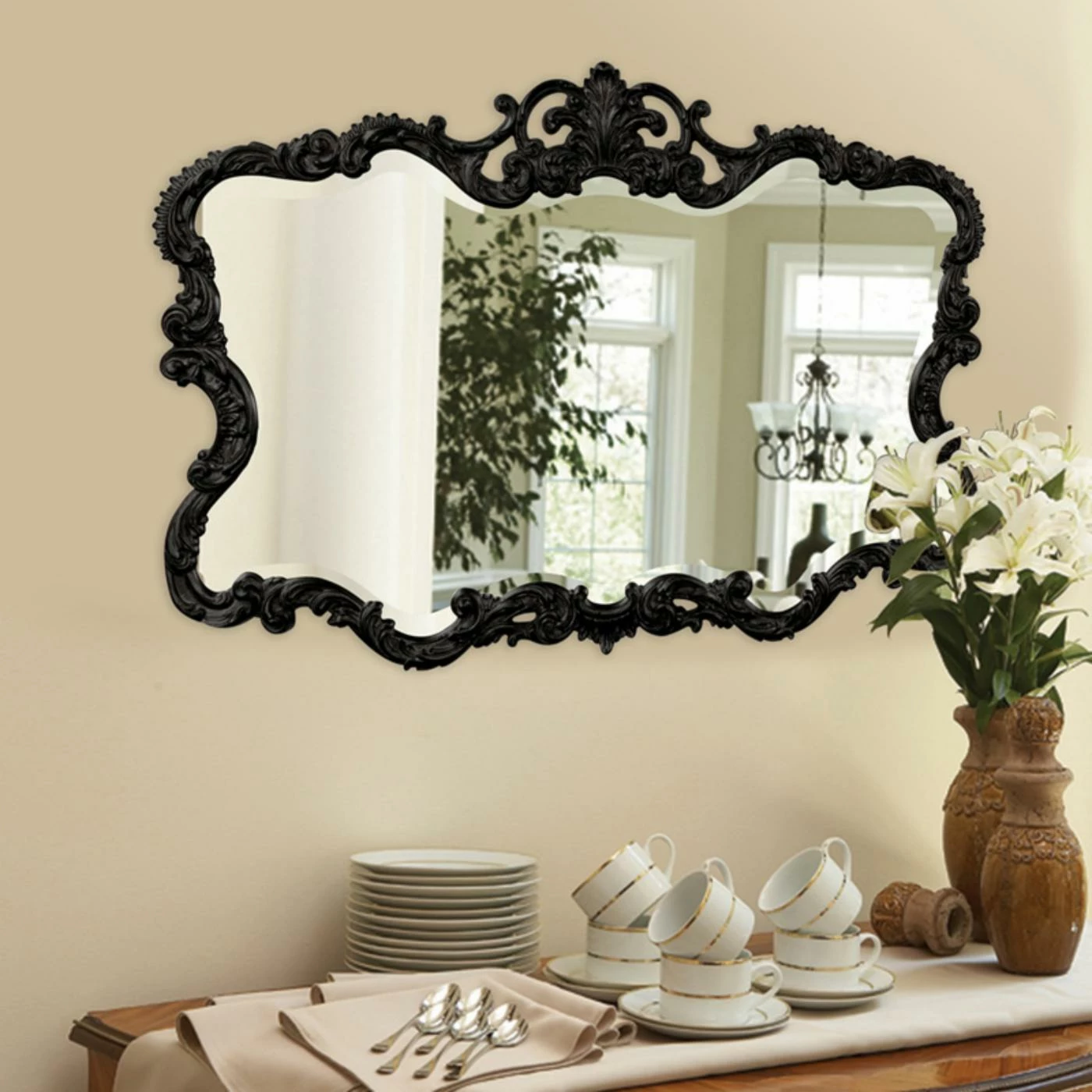 Wholesale βοΈ Wall Elizabeth Austin Talida Decorative Oversized Statement Mirror - 38W X 27H In. β - Image 4