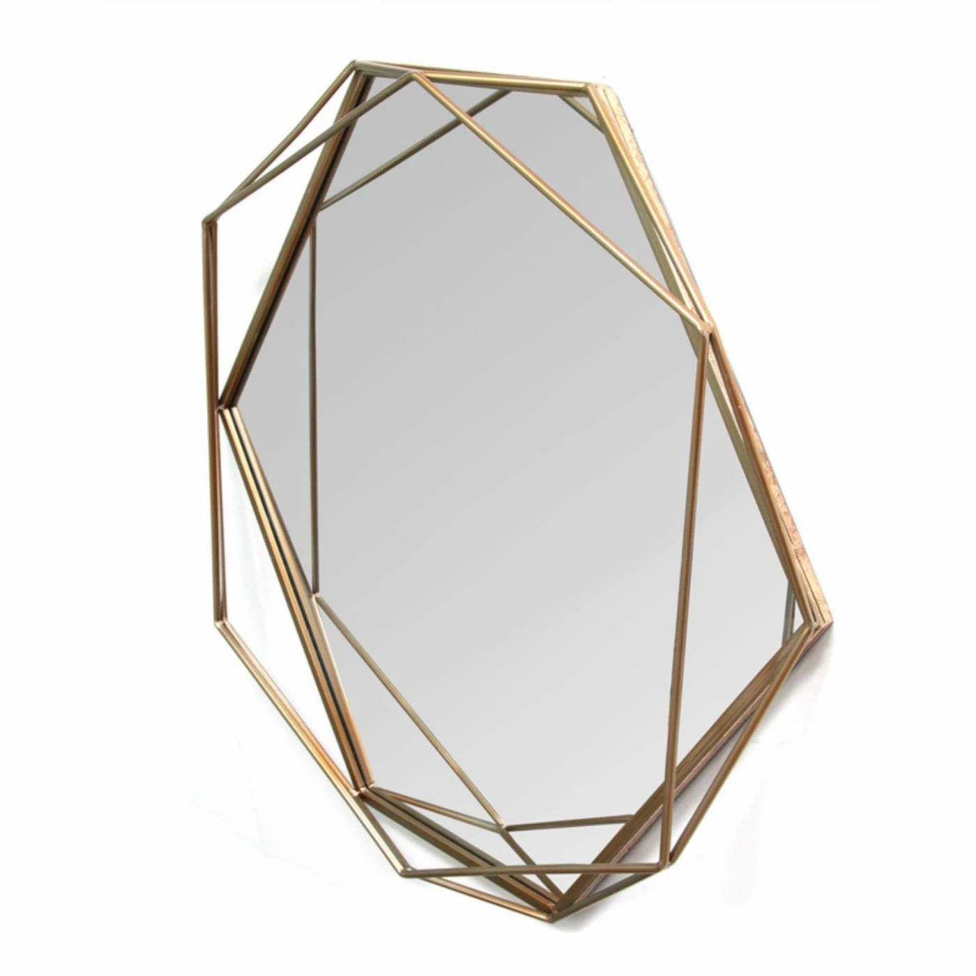Discount π Stratton Home Decor Polygon Wall Mirror - 31.5W X 29.53H In. π - Image 4