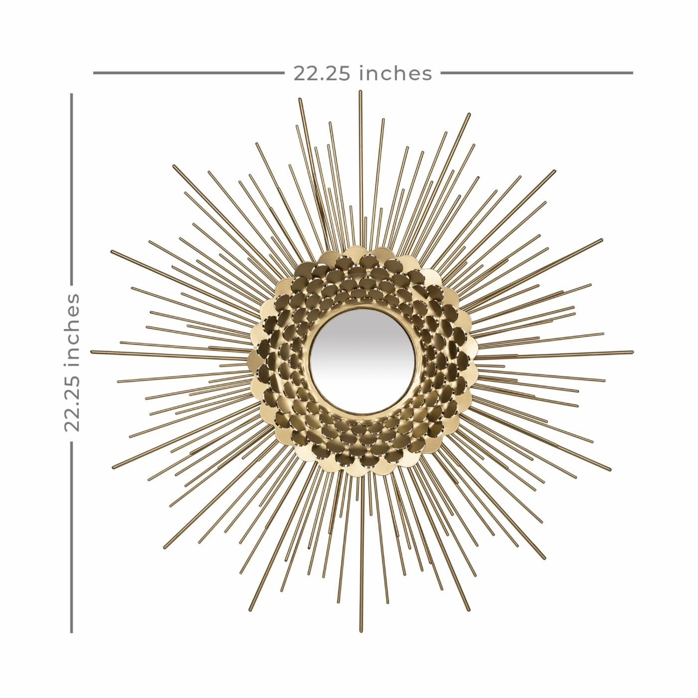 Promo β Stratton Home Décor Stratton Home Decor Modern Leslie Wall Mirror π - Image 4