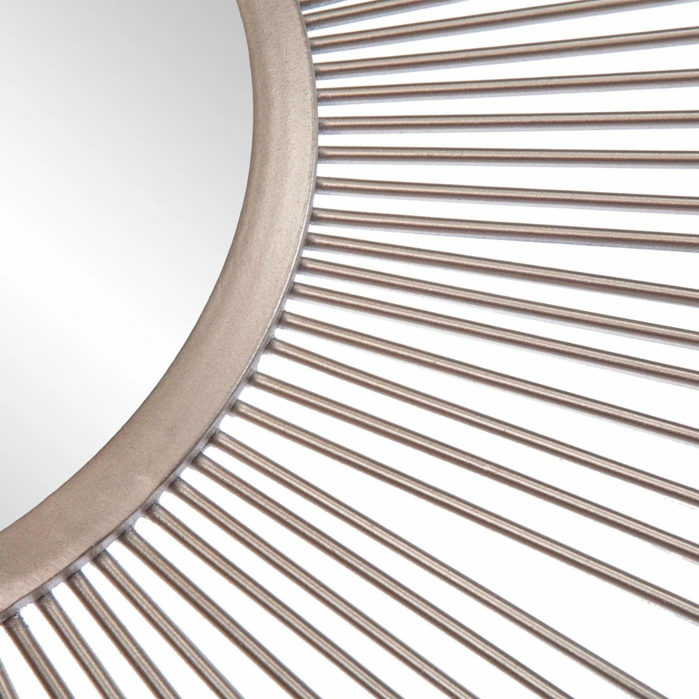 Promo ๐ Wall Nielsen Bainbridge Champagne Rays Sunburst Metal Framed Mirror - 36.5W X 36.5H In. ๐ฅฐ - Image 4