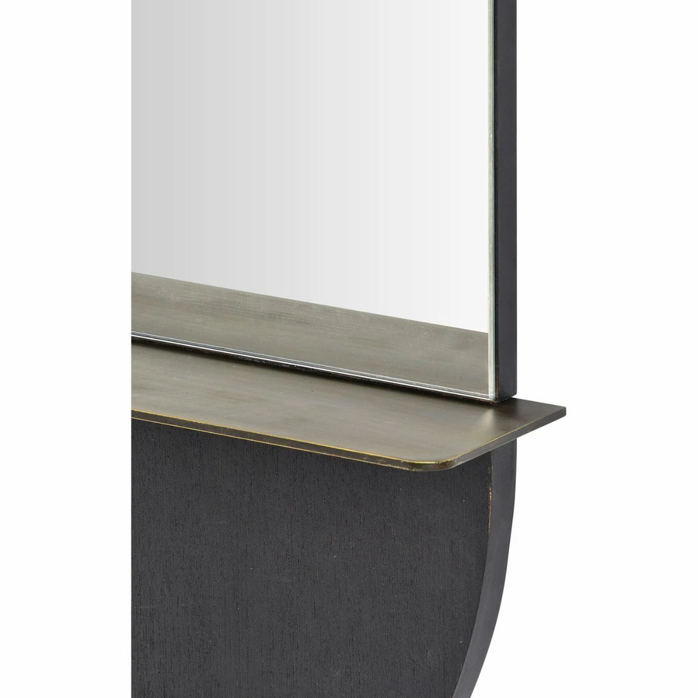 Outlet π Renwil Lisdarra Glass And Brass Unframed Wall Mirror - 24W X 44H In. π - Image 4