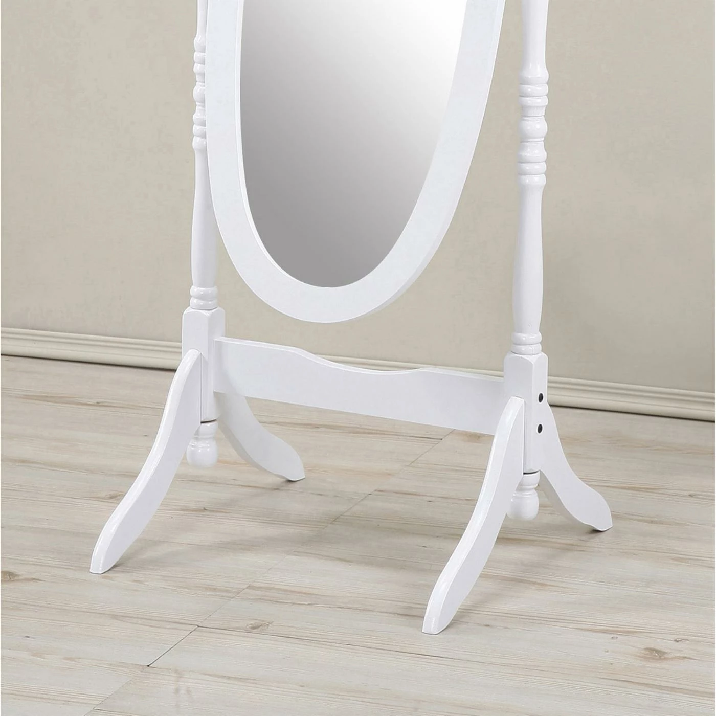 Flash Sale ๐ฅ Roundhill Furniture Traditional Queen Anna Style Floor Cheval Mirror ๐ฅ - Image 4