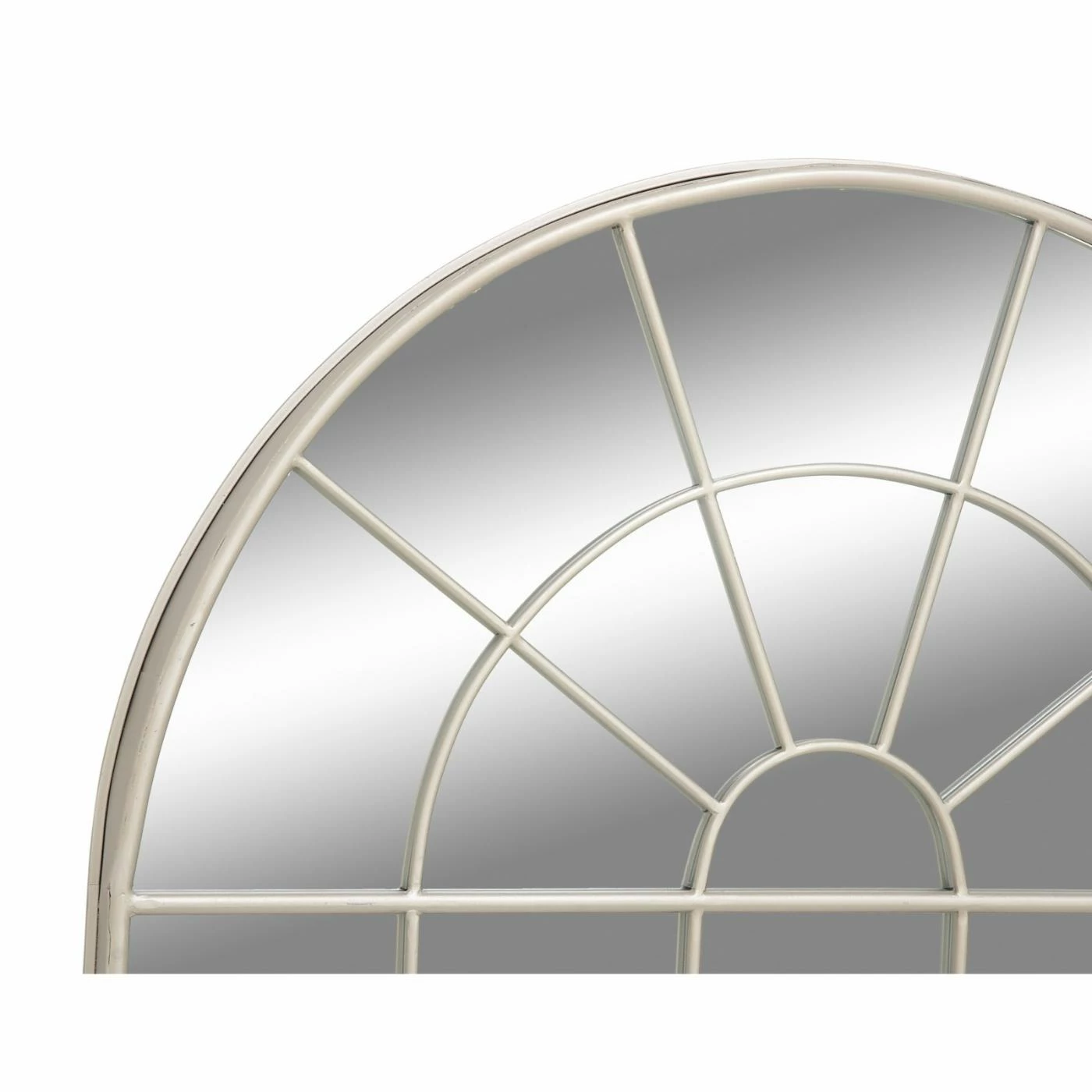 Discount π₯ DecMode Arched Windowpane Wall Mirror - 34W X 56H In. 𧨠- Image 4