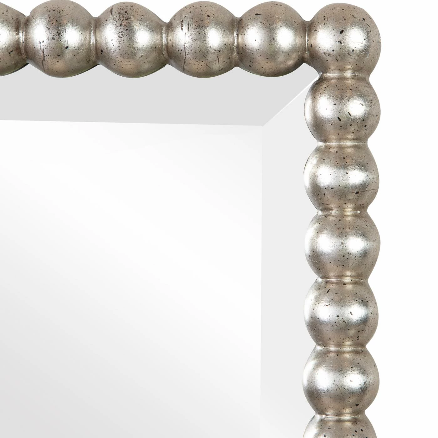 Coupon π HN Home Graves Mid-Century Modern Antiqued Silver Wall Mirror π₯ - Image 4