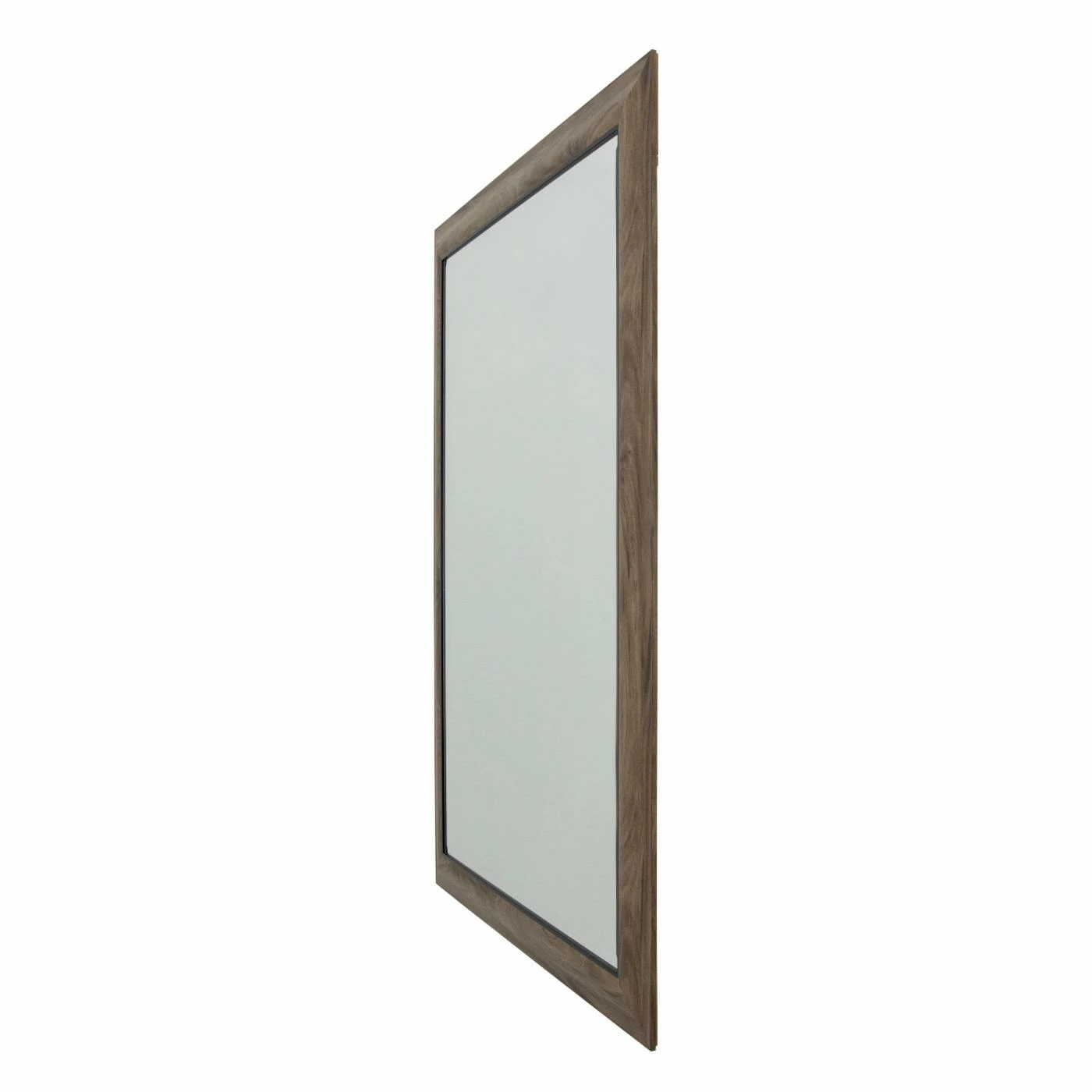 Coupon π Yosemite Home Decor Yosemite Home Gray Wood Frame With Black Trim Wall Mirror β - Image 4