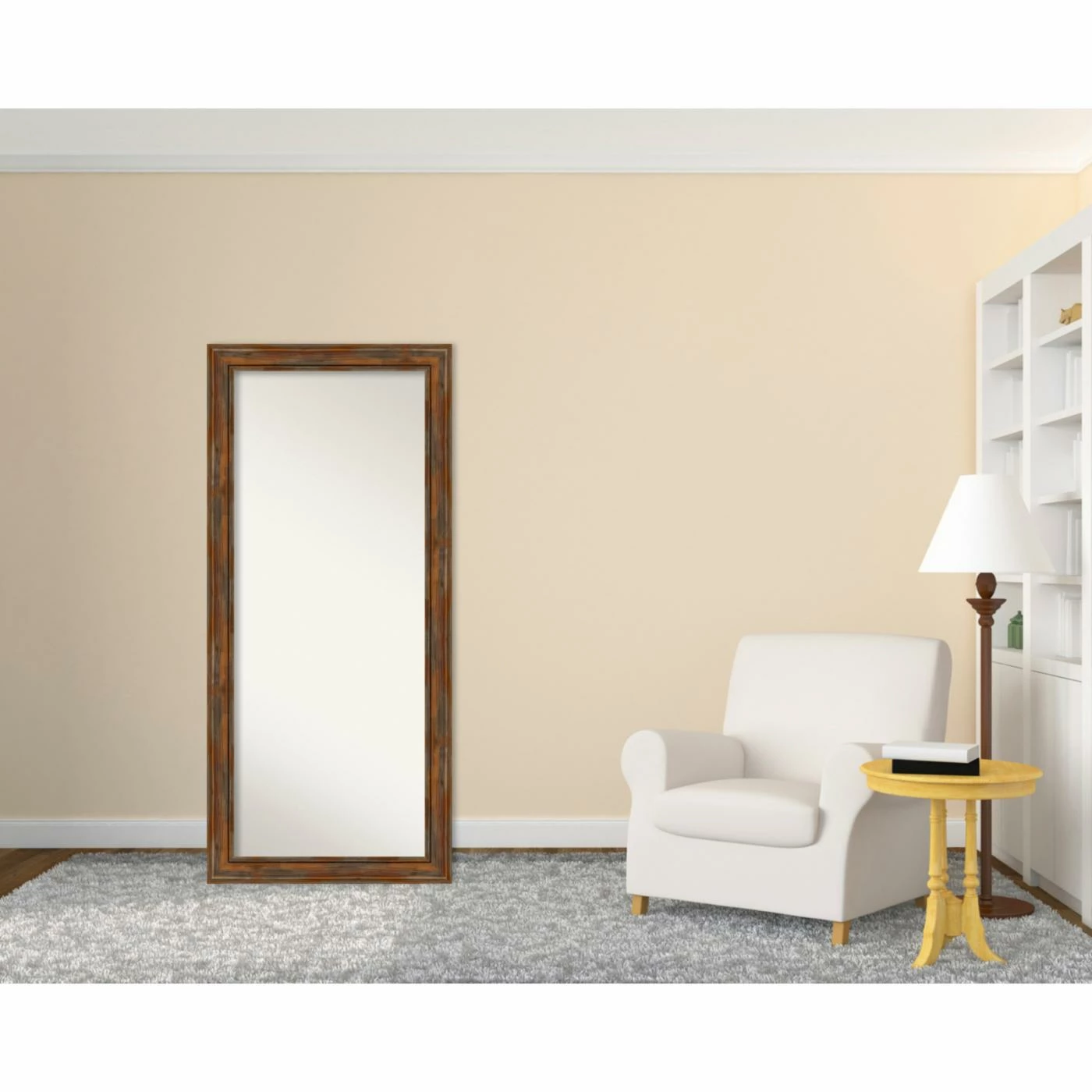 Outlet ๐ Floor & Leaning Amanti Art Alexandria Floor / Leaner Mirror - 30W X 66H In. ๐ - Image 6