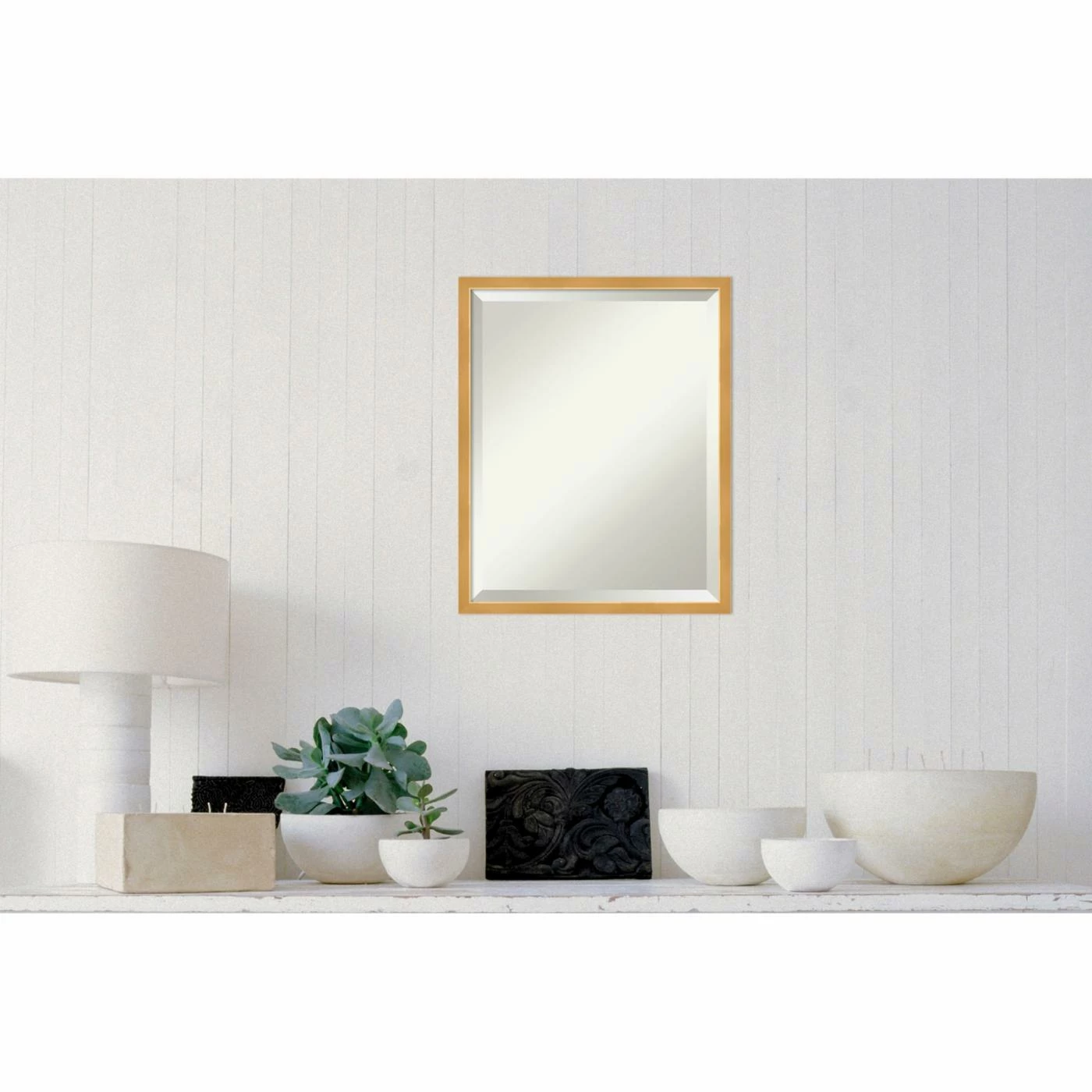 Buy β¨ Bathroom Vanity Amanti Art Decorative Framed Beveled Rectangular Wall Mirror π₯ - Image 6