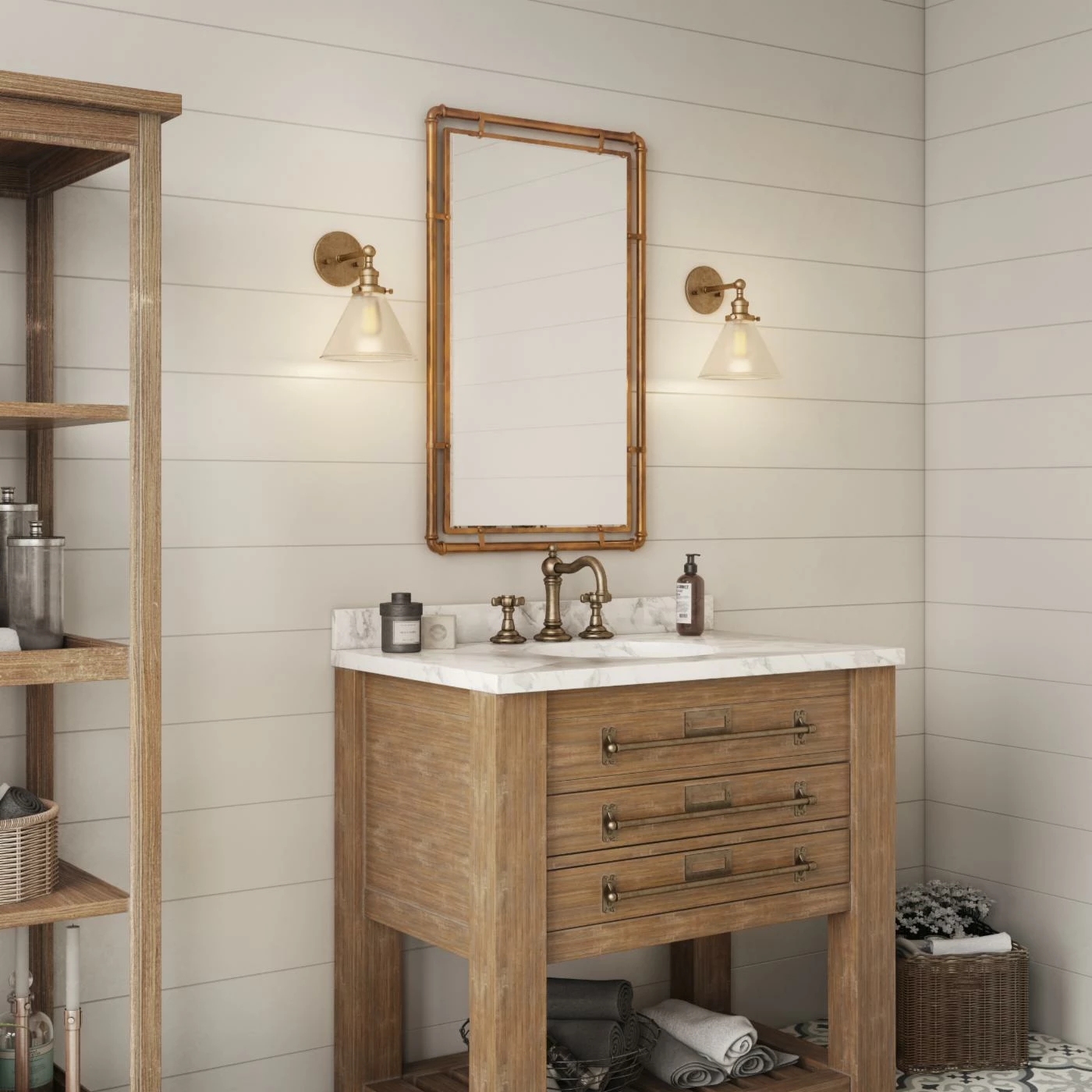 Best Pirce π― Aspire Home Accents Morse Industrial Metal Wall Mirror - 20.5W X 33H In. π - Image 6