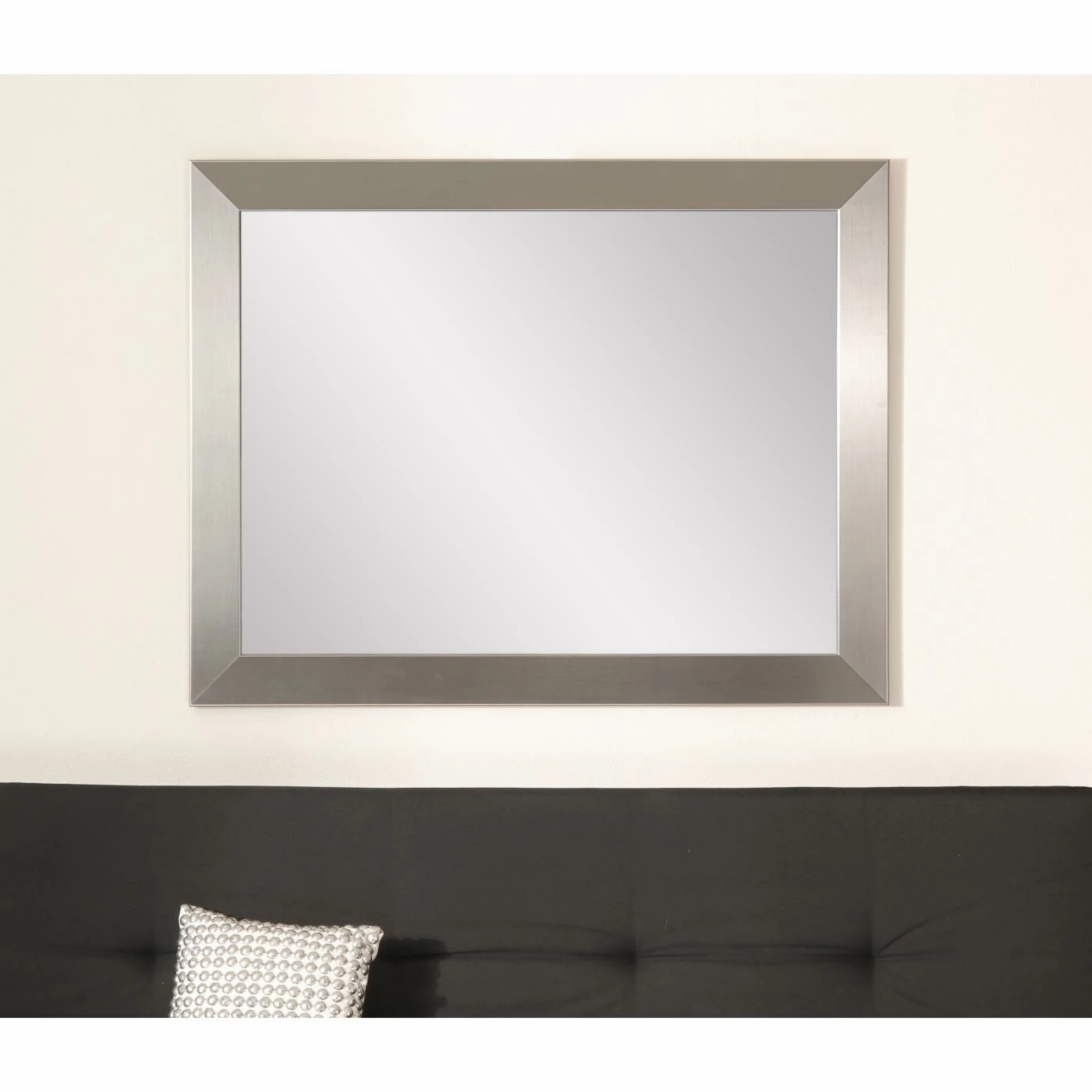 Promo ๐ BrandtWorks Designers Choice Modern Wall Mirror - Silver โ - Image 6