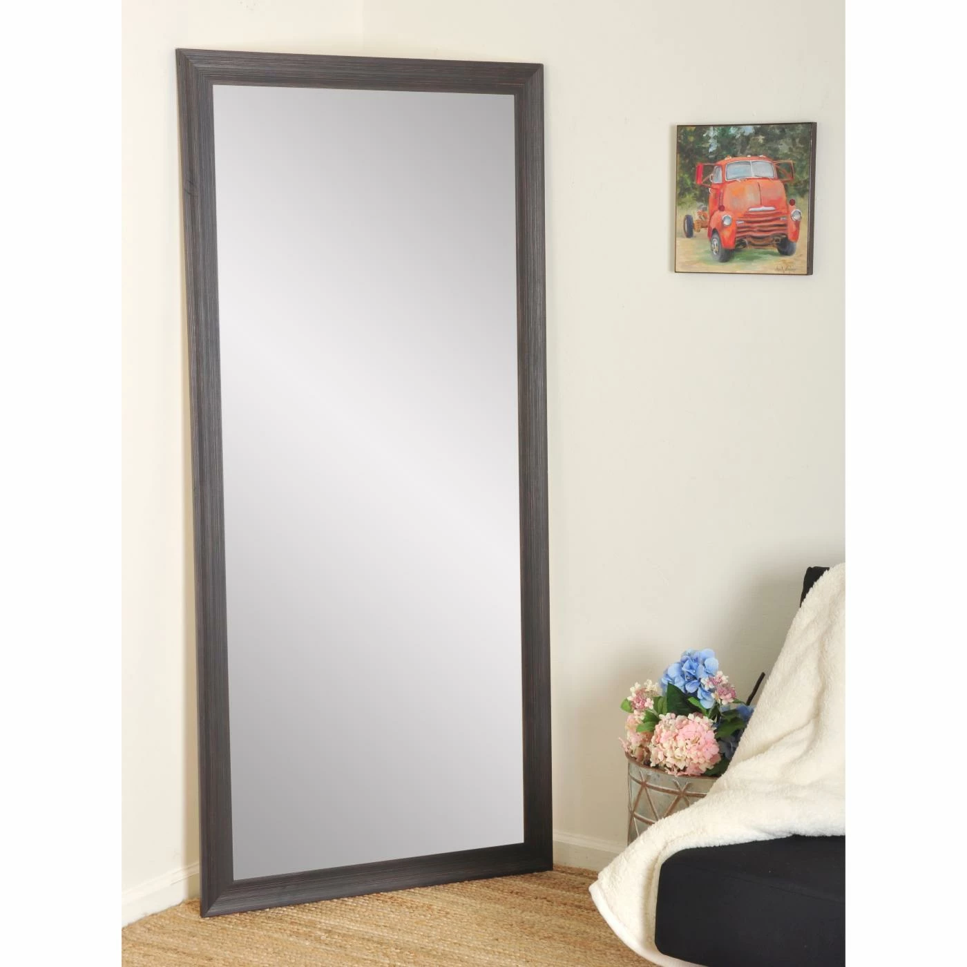 Cheap โจ Floor & Leaning BrandtWorks Urban Wood Tall Vanity Floor Mirror - 32W X 65H In. ๐ - Image 6