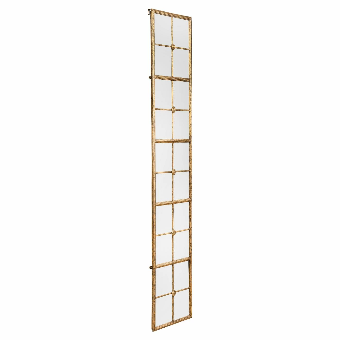 Promo π 3R Studios Distressed Divided Wall Mirror - 13.4W X 65.1H In. π - Image 6