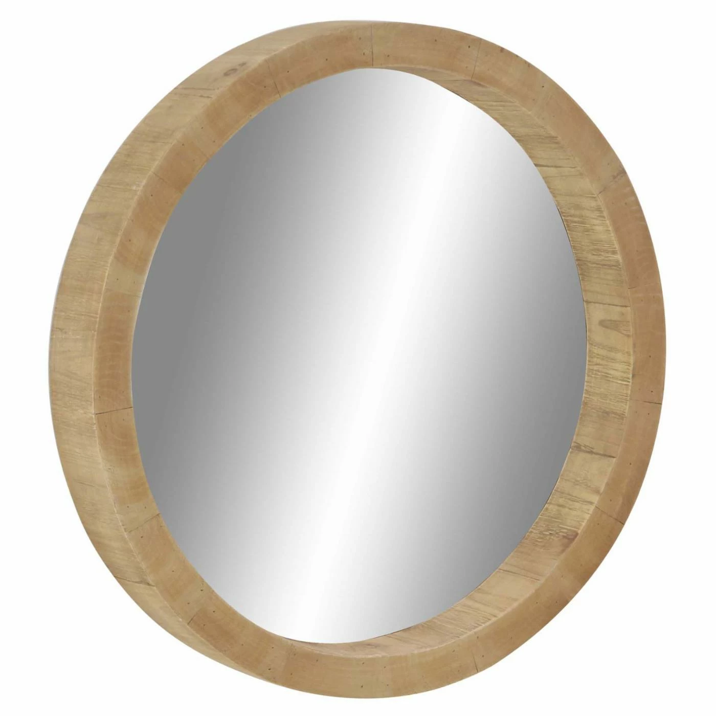 Best reviews of โญ DecMode Round Wooden Wall Mirror ๐ฅ - Image 6