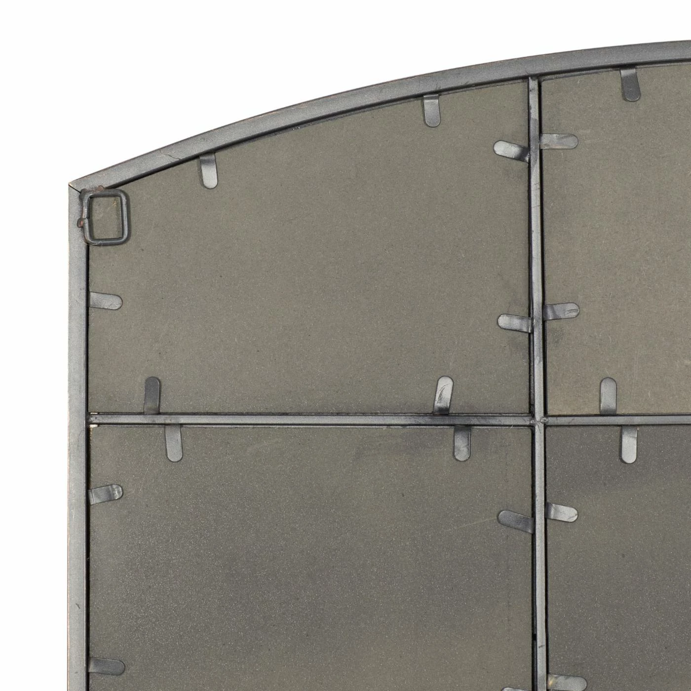 Best reviews of π₯ DecMode Wood And Iron Arched Window Paneled Glass Wall Mirror - 36W X 48H In. π€© - Image 6