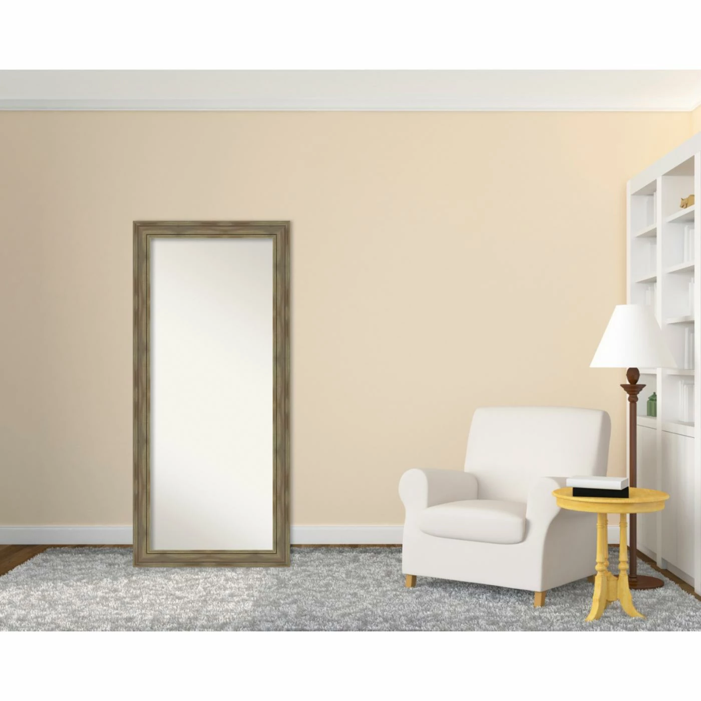 Outlet ๐ Floor & Leaning Amanti Art Alexandria Floor / Leaner Mirror - 30W X 66H In. ๐ - Image 7
