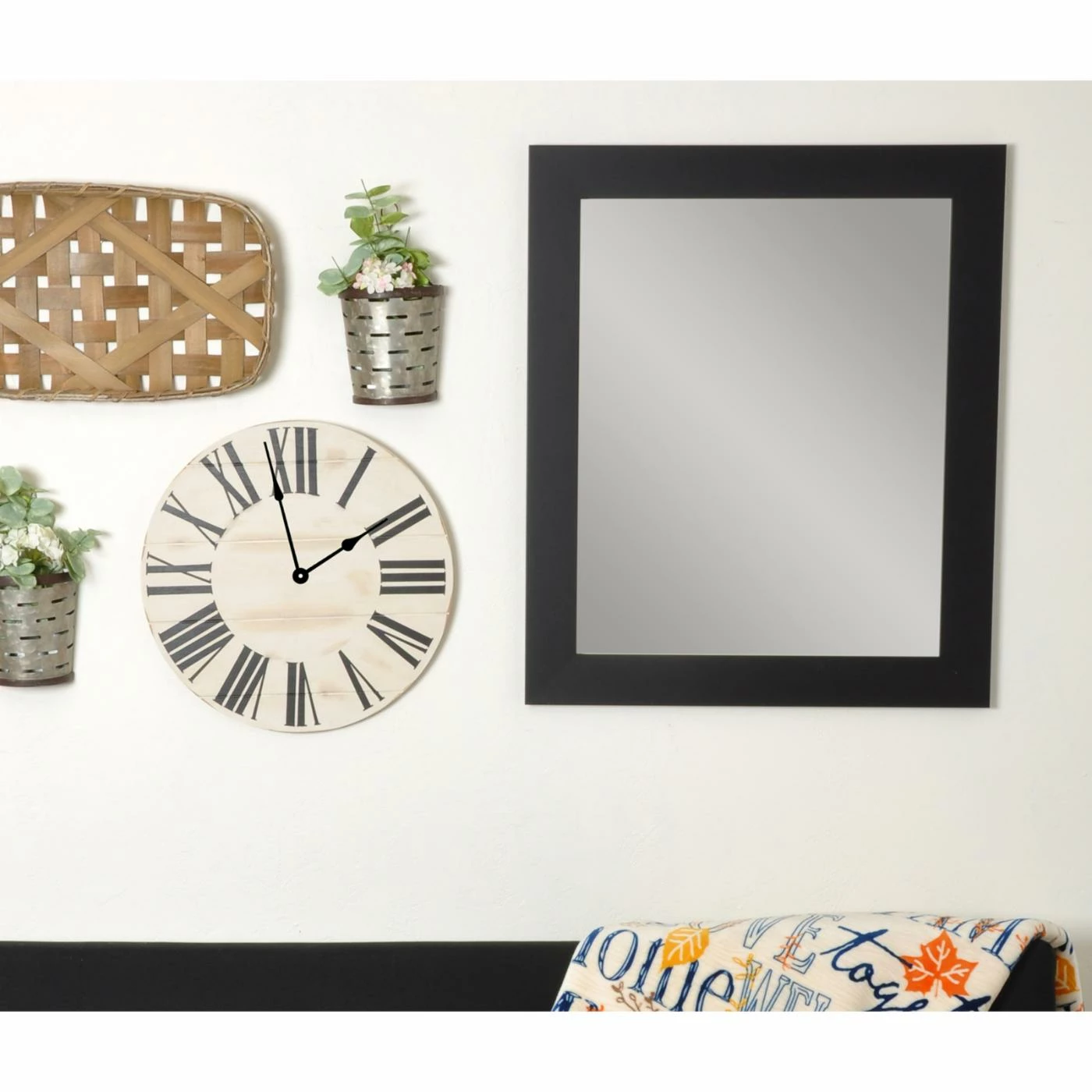 Best reviews of 🛒 BrandtWorks Designers Choice Classic Wall Mirror - Matte Black ✔️ - Image 7