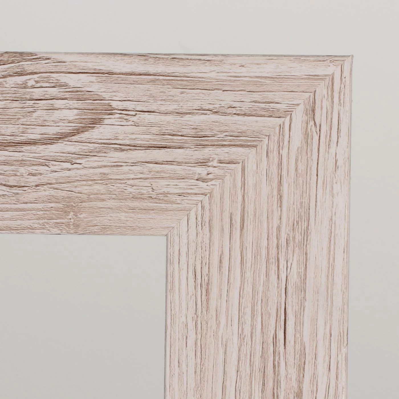 New π Floor & Leaning BrandtWorks American Accent Leaning Floor Mirror - Cream Wood Grain π - Image 6