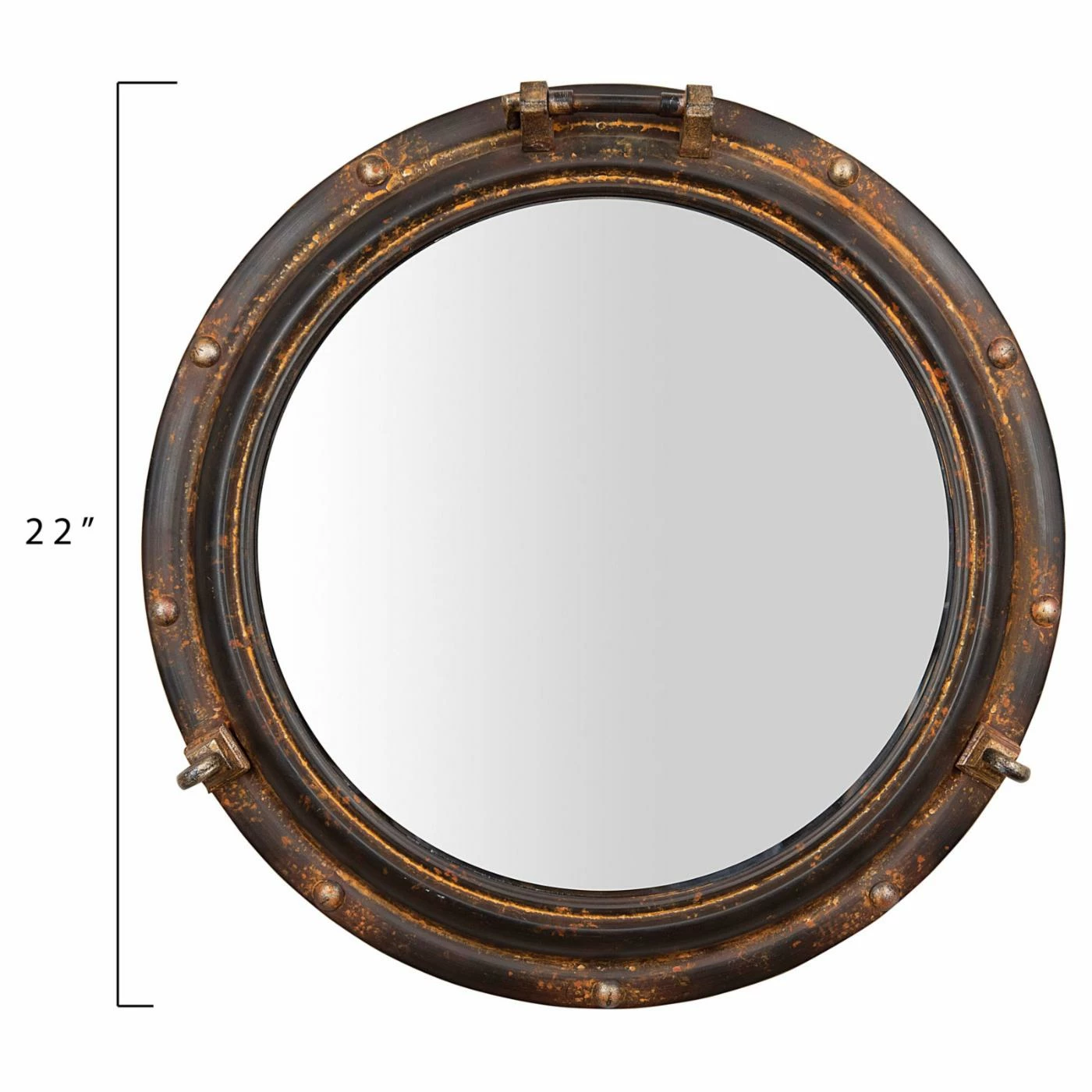 Wholesale π 3R Studios 22 In. Porthole Wall Mirror 𧨠- Image 7