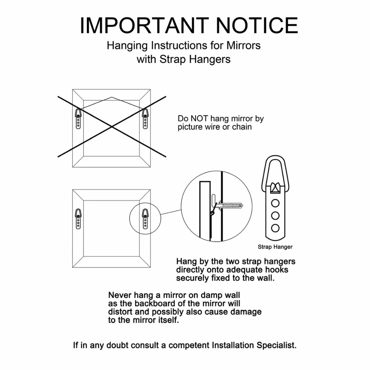 Best Sale β Wall Elizabeth Austin Darius Black Mirror - 36W X 60H In. π - Image 7