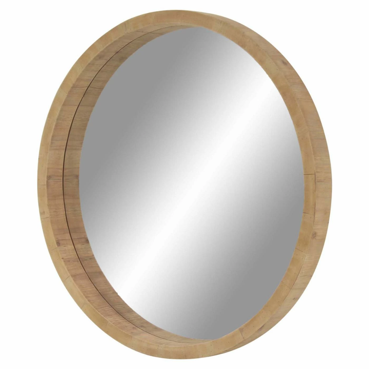 Best reviews of โญ DecMode Round Wooden Wall Mirror ๐ฅ - Image 7