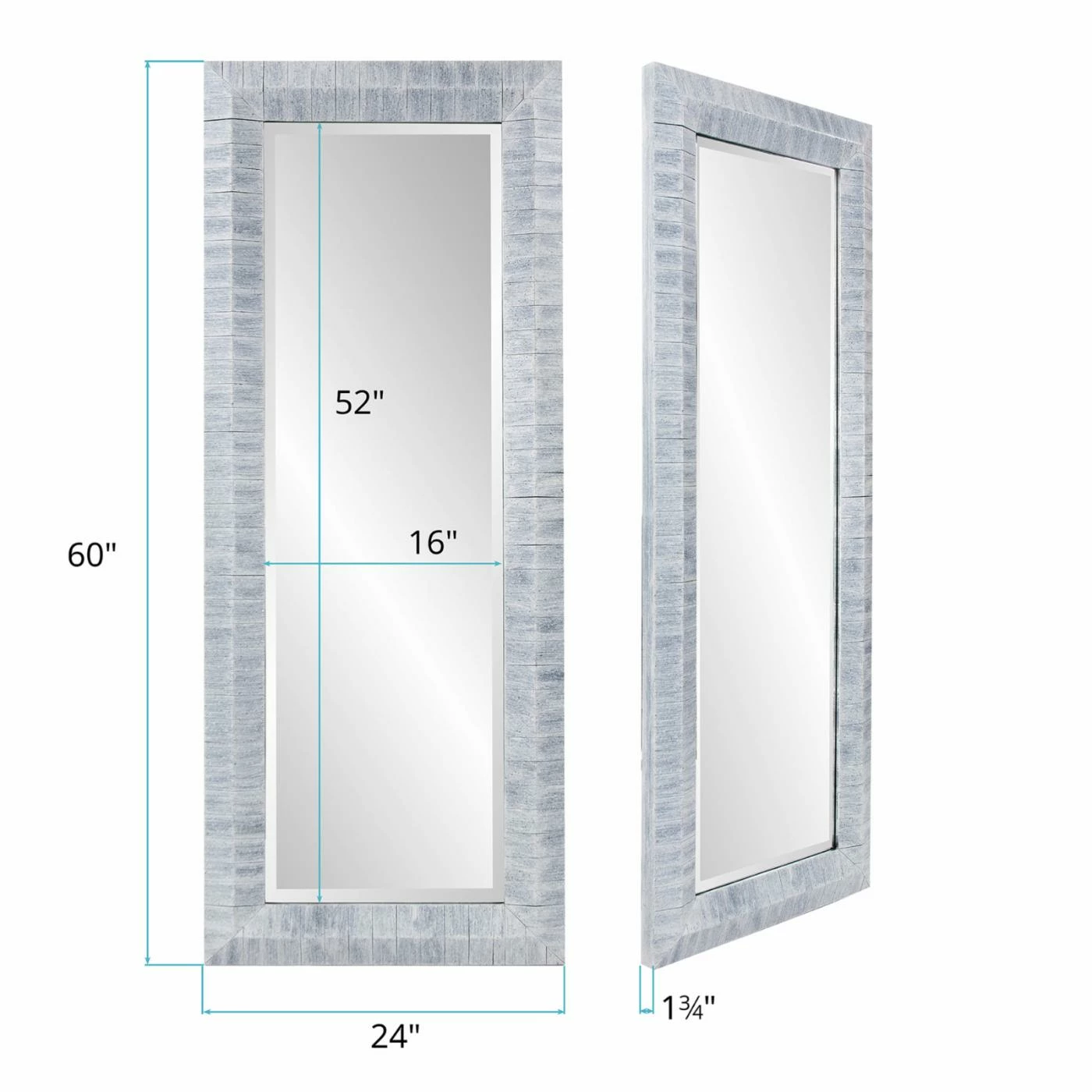 Coupon π Wall Elizabeth Austin Grayson π Dressing Mirror - 24W X 60H In. π - Image 8