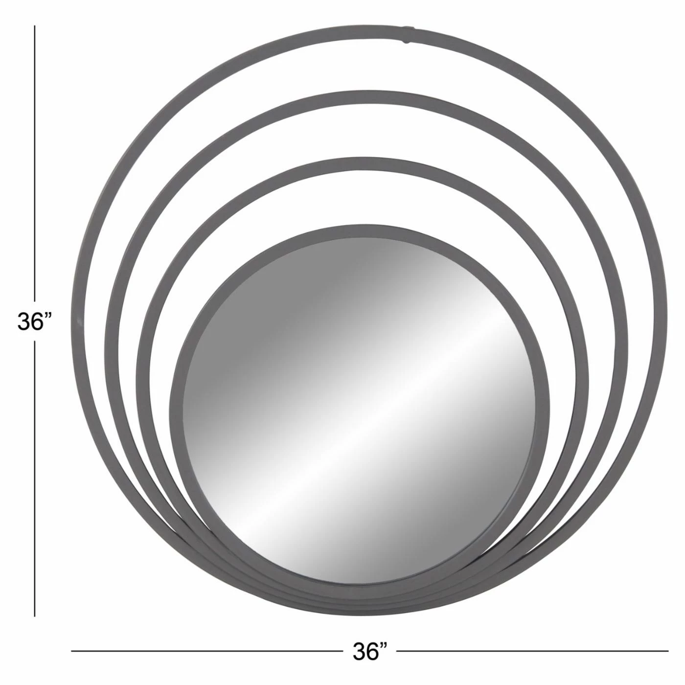 Coupon π₯° DecMode Iron Concentric Wall Mirror π₯ - Image 8