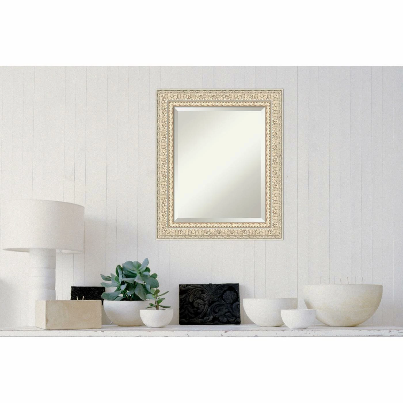 Cheap ๐ Amanti Art Fair Baroque Cream Decorative Wall Mirror ๐ - Image 9