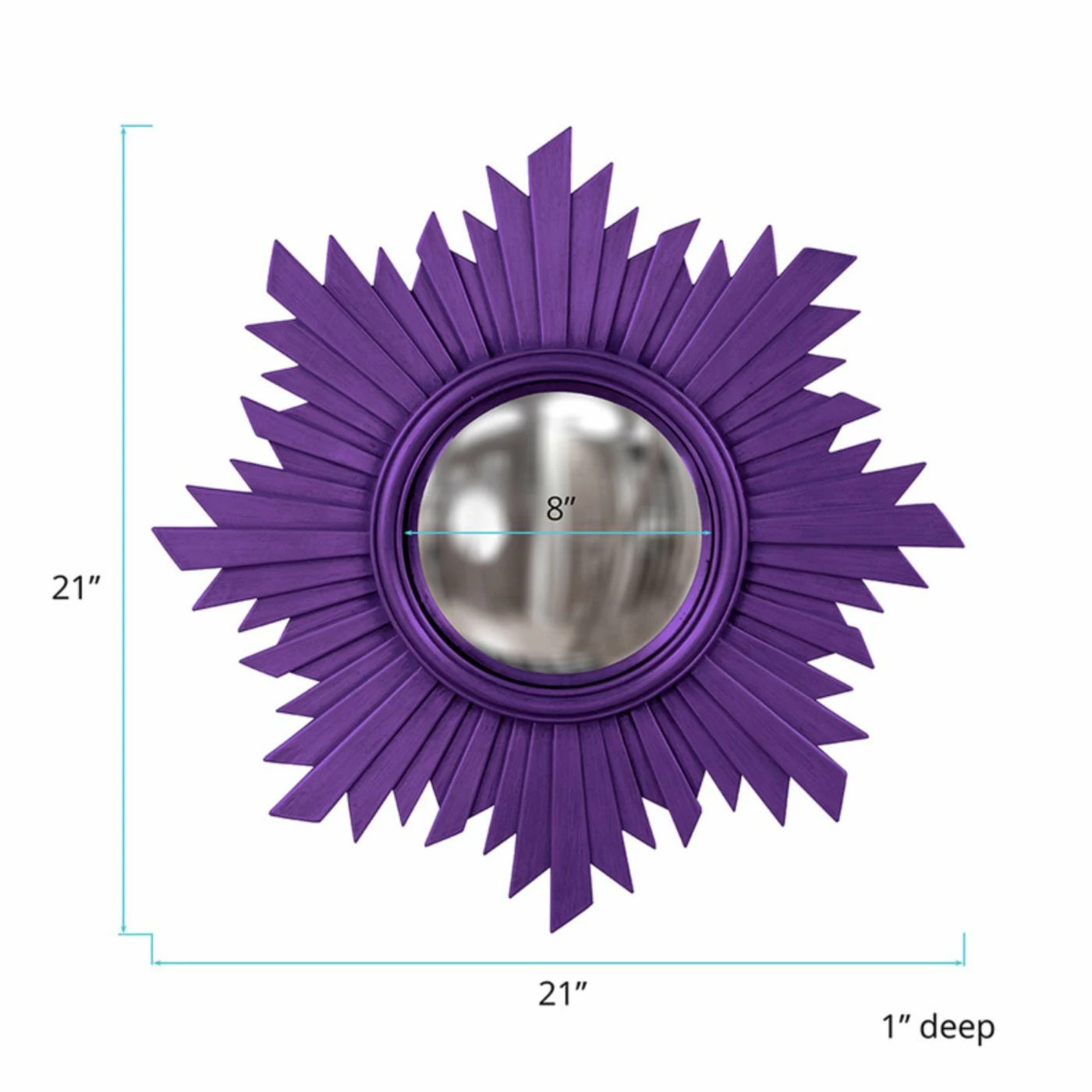 Brand new ๐ Elizabeth Austin Euphoria Wall Mirror - 21W X 21H In. ๐ - Image 9