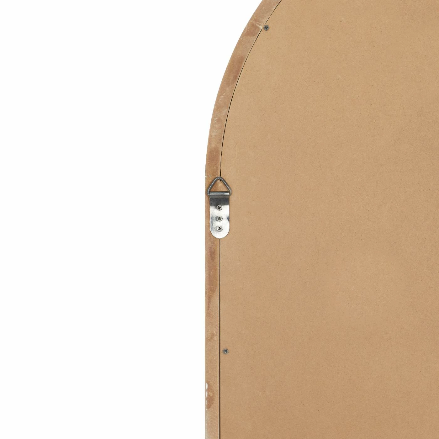 Best Pirce 💯 DecMode Distressed White Wooden Arched Window Wall Mirror - 26W X 46H In. 🔔 - Image 9