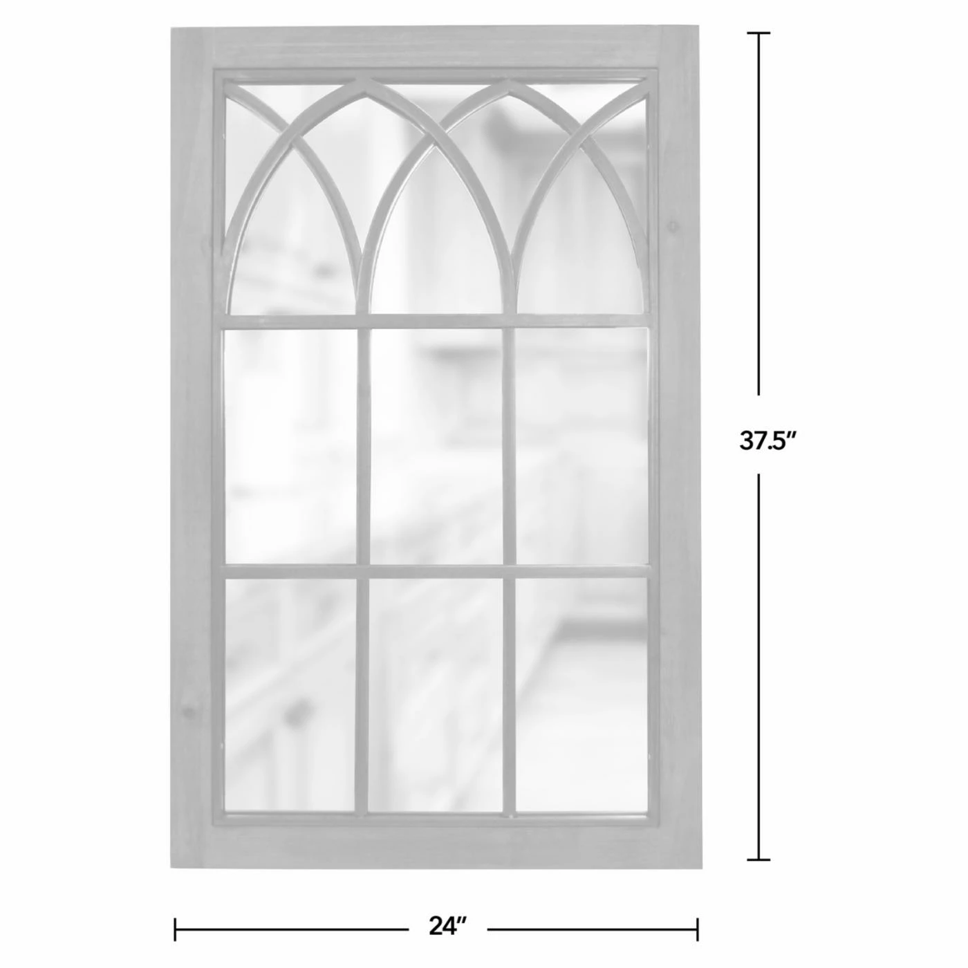 Coupon ๐ FirsTime Grandview Window Frame Wall Mirror ๐คฉ - Image 4