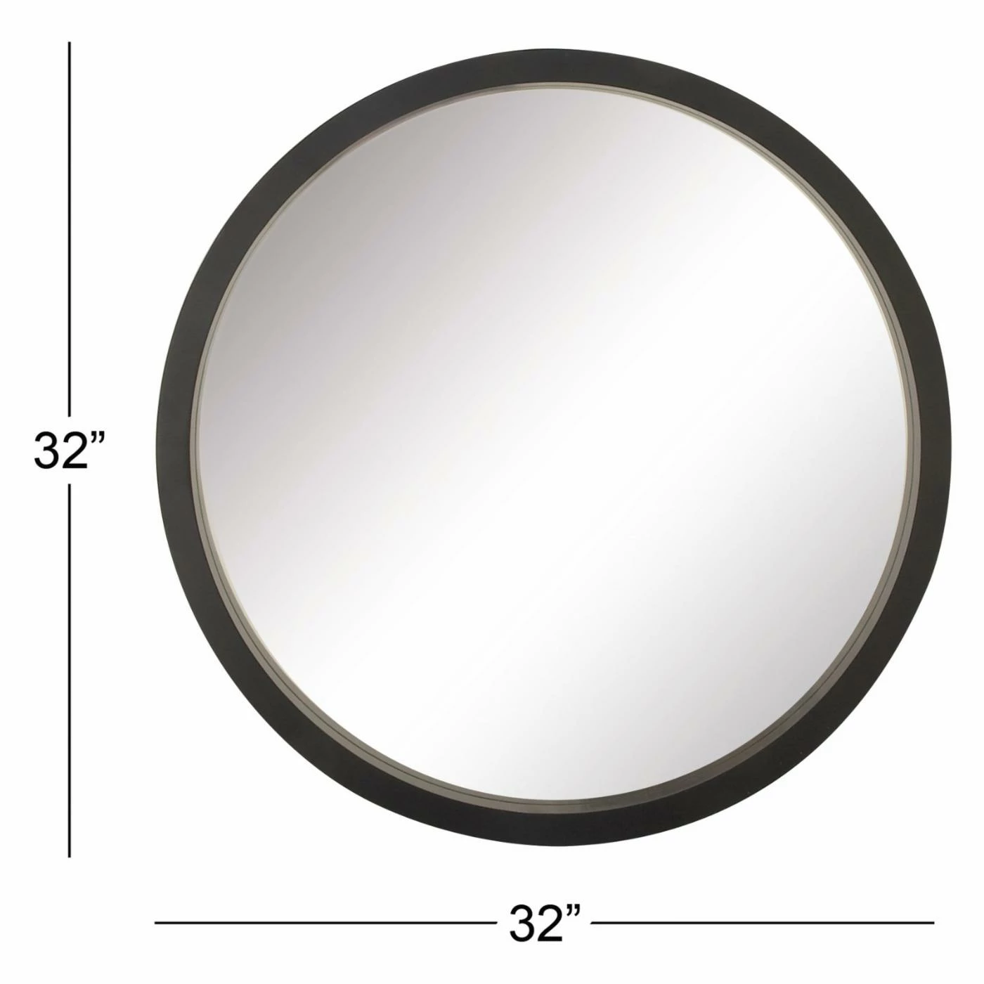 Cheapest โจ DecMode Round Framed Wall Mirror - 32 Diam. In. ๐ฅ - Image 9