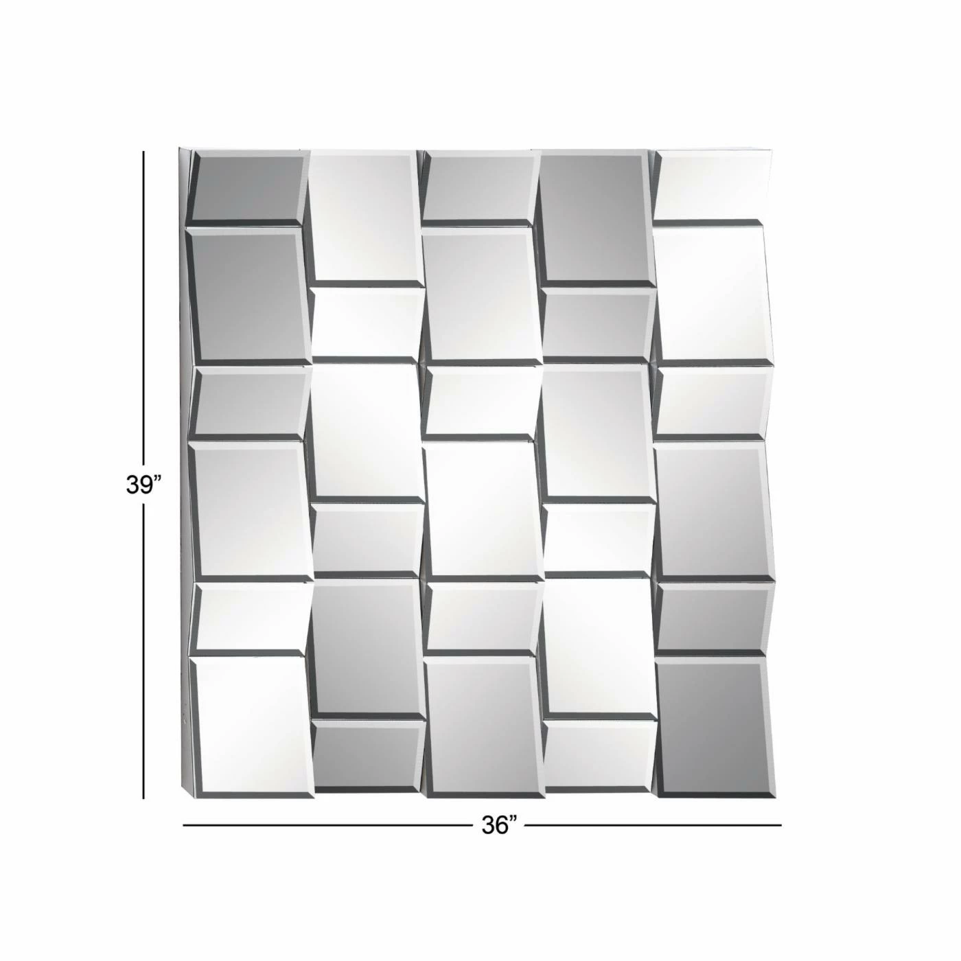 New π₯ Frameless Mirrors DecMode 39 In. Wall Mirror π― - Image 5