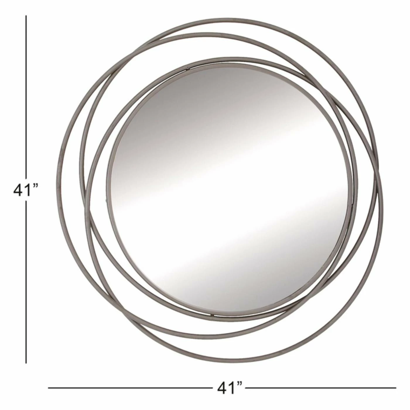 Brand new π DecMode Metal Framed Wall Mirror π - Image 3