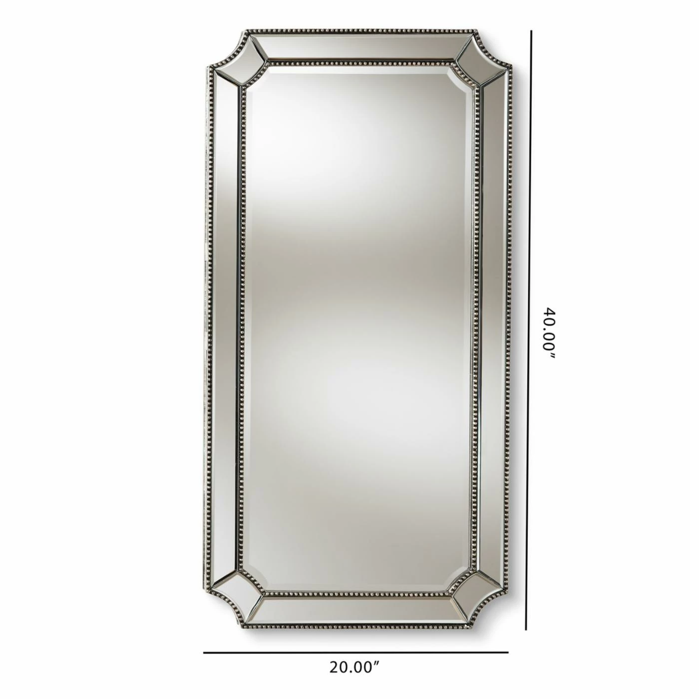 Best Pirce π― Baxton Studio Romina Wall Mirror - 20W X 40H In. π - Image 3