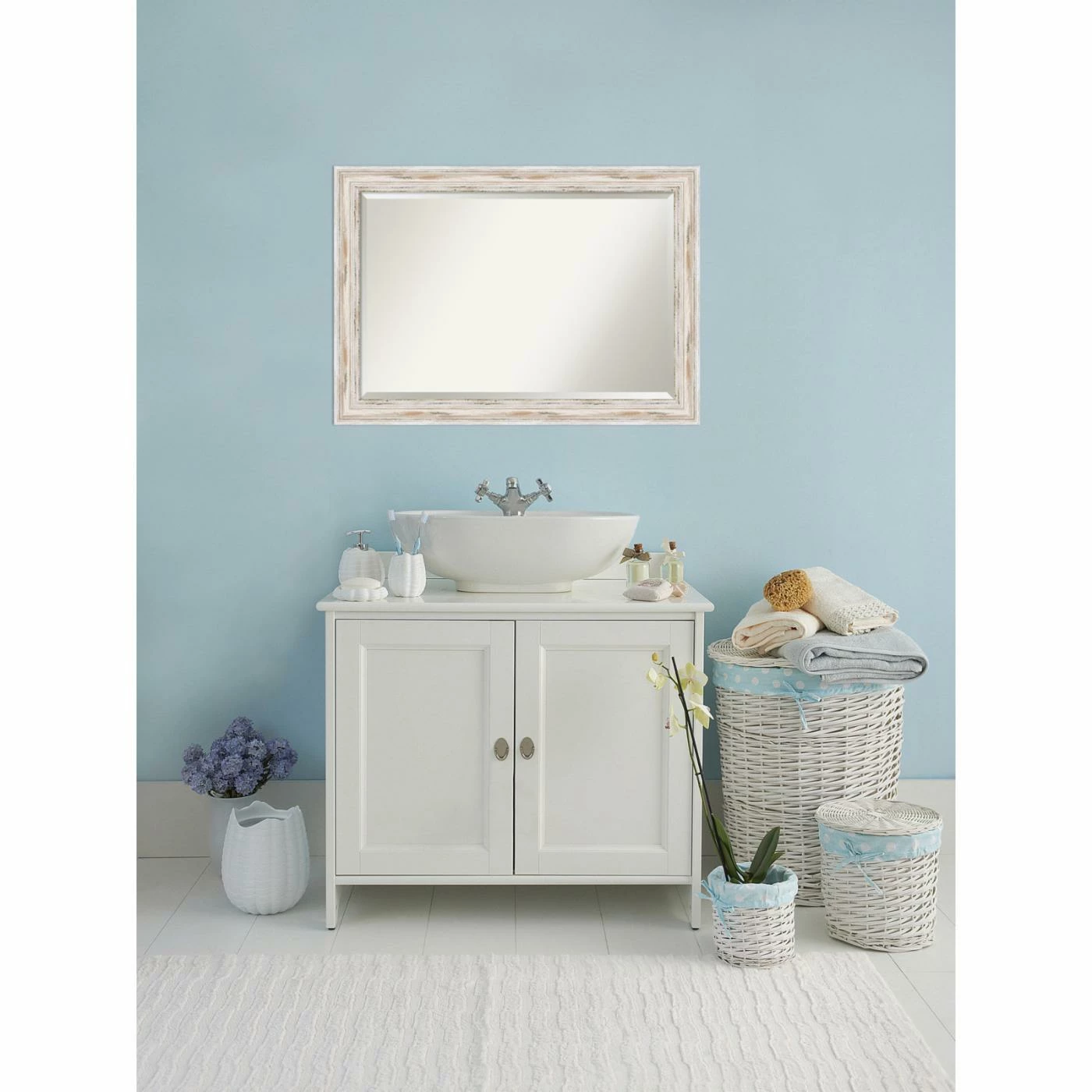 Coupon β€οΈ Bathroom Vanity Amanti Art Alexandria Bathroom Mirror 𧨠- Image 3