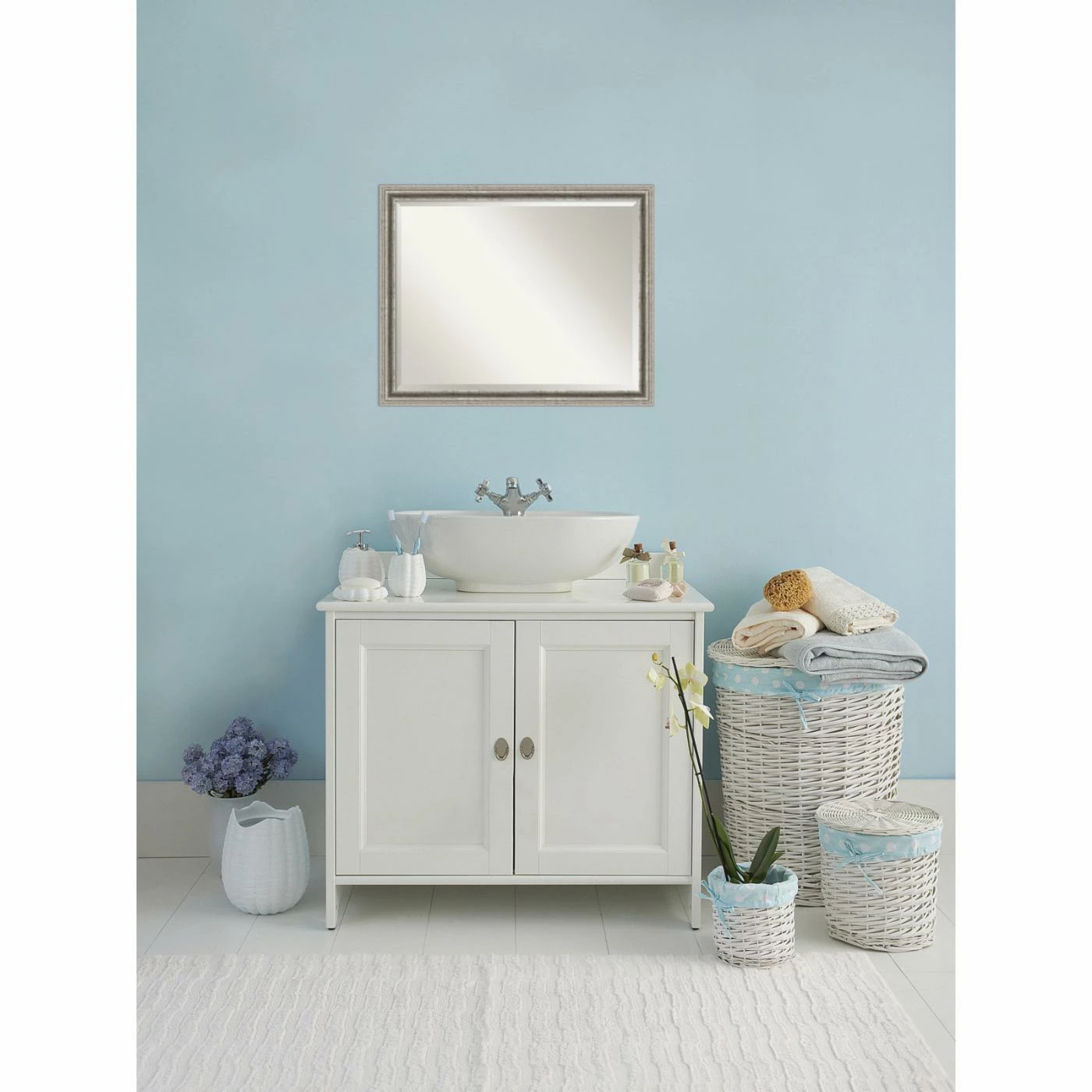 Cheapest π Bathroom Vanity Amanti Art Bel Volto Bathroom Mirror π - Image 3