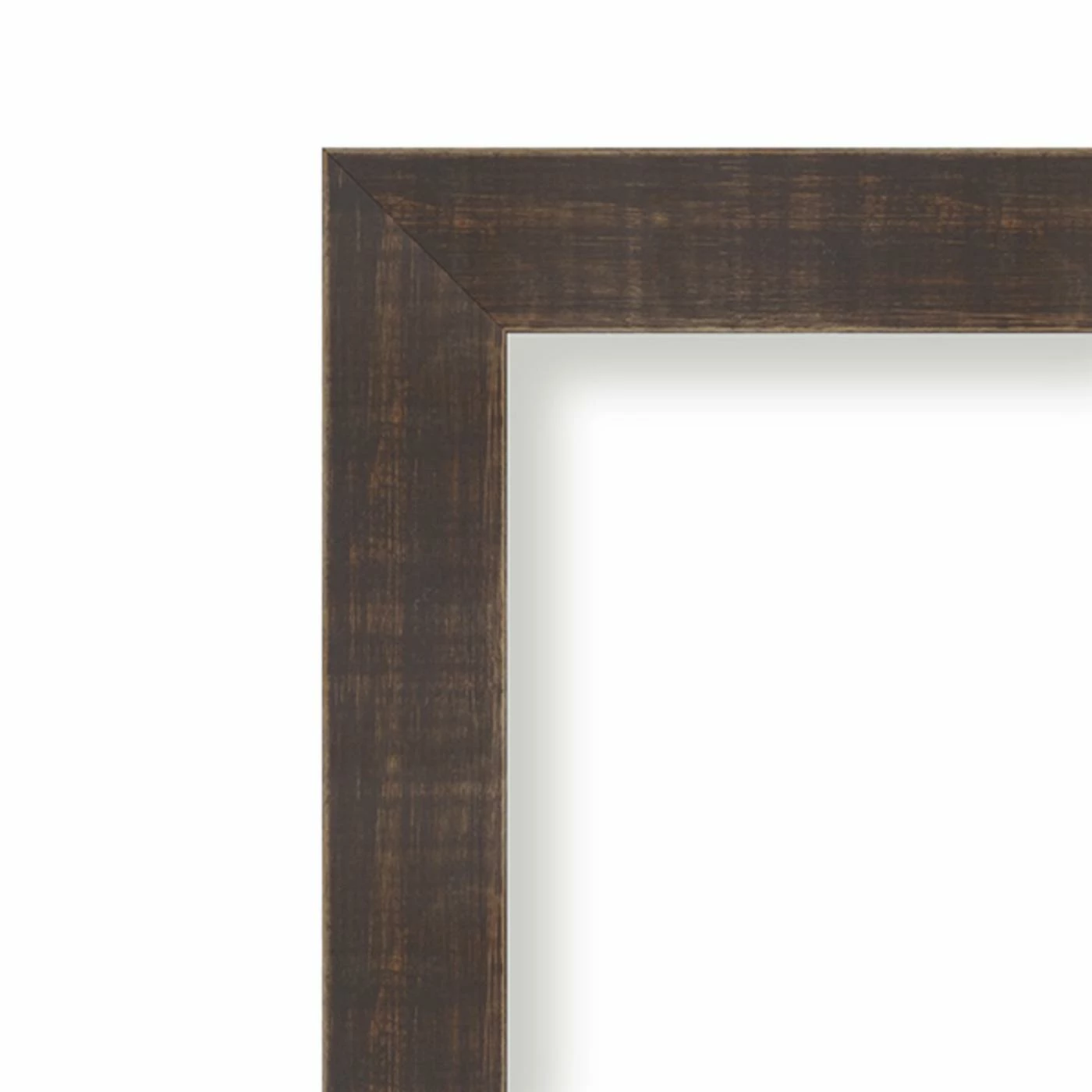 Best deal ā Amanti Art Whiskey Brown Rustic Wall Mirror - 21W X 27H In. ā - Image 3