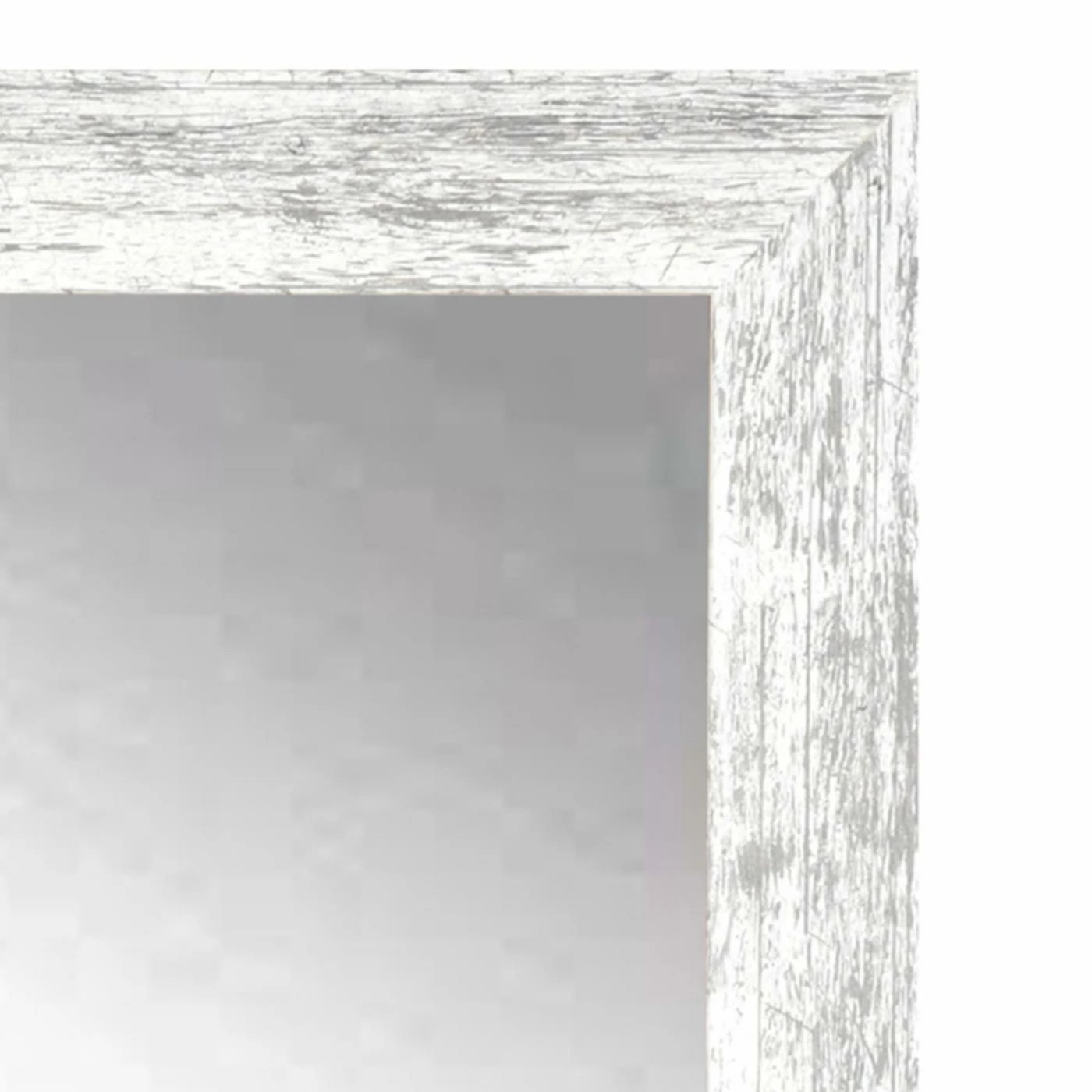 New ๐ Floor & Leaning BrandtWorks American Value Distressed White Floor Mirror - 32.5W X 66H In. ๐คฉ - Image 3